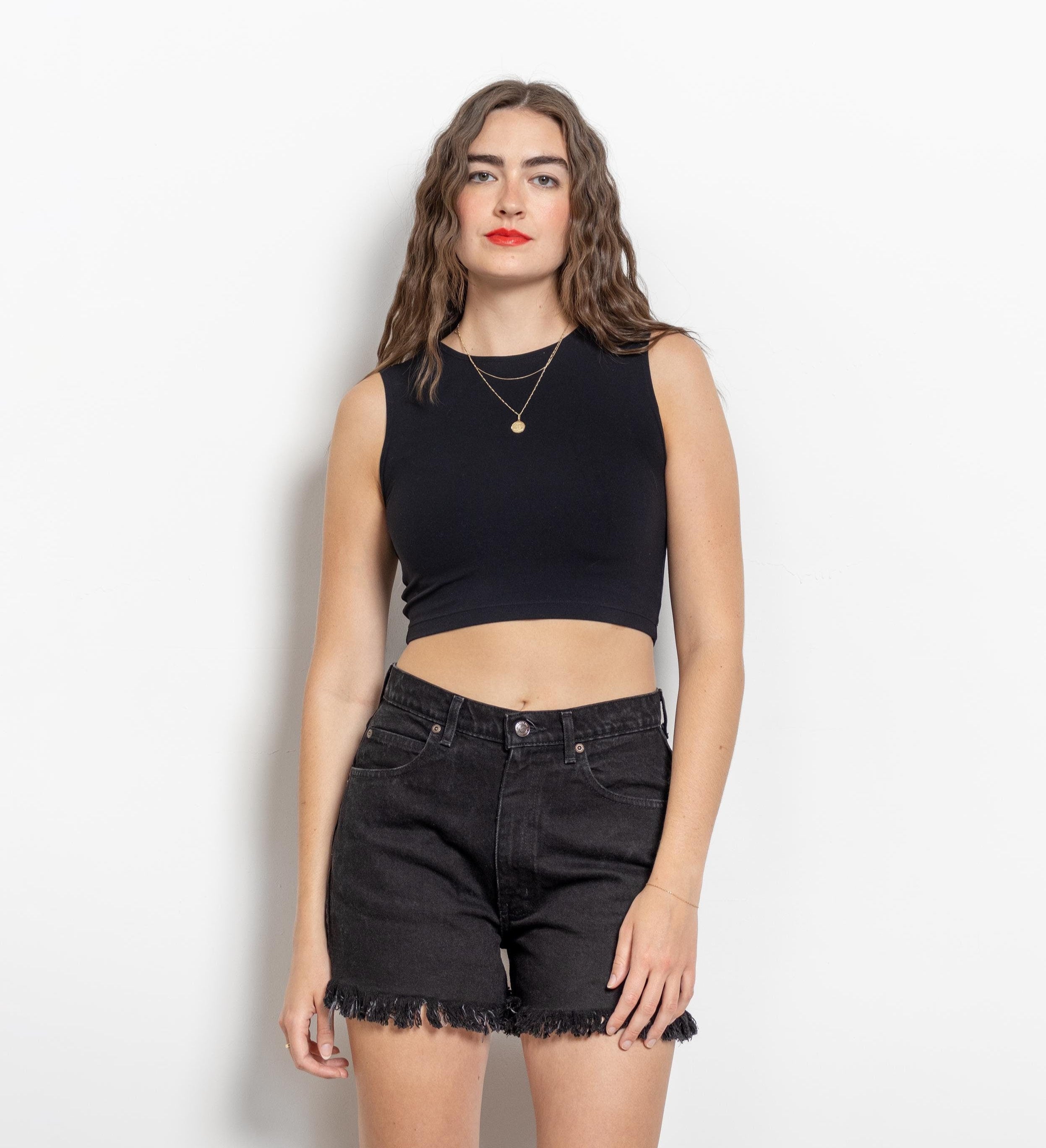 Black Denim Shorts – Better Stay Together