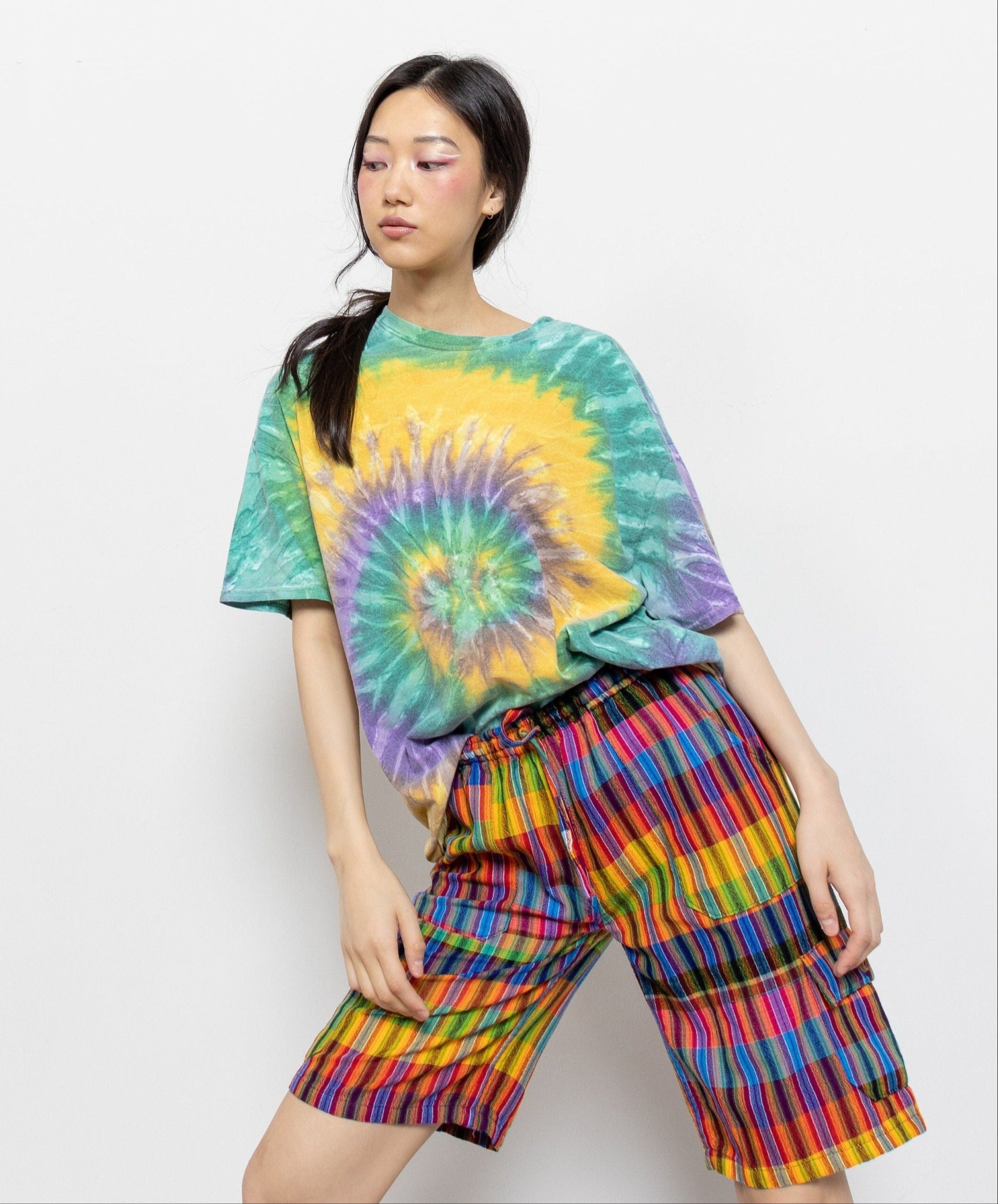 Extra Small Rainbow Cargo Shorts For Women – Better Stay