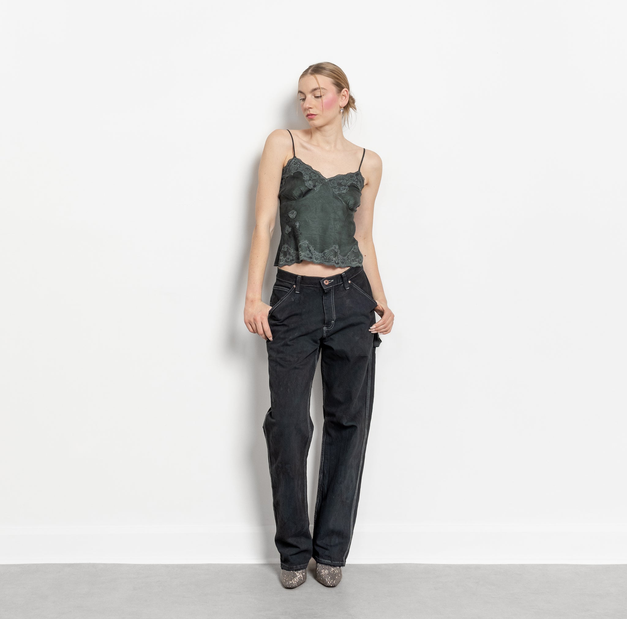 Silk Lace Cami