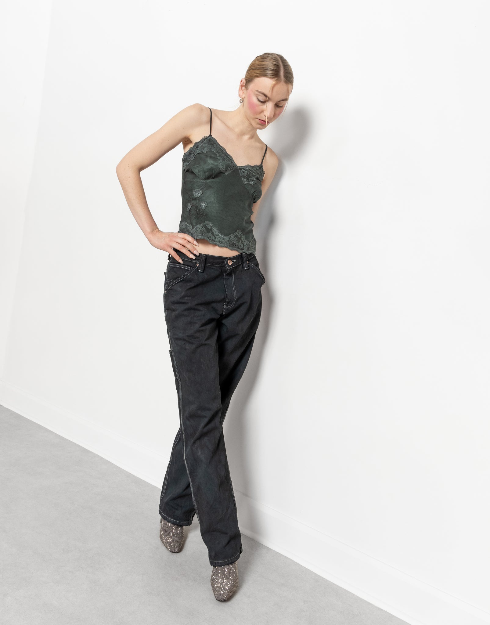 Silk Lace Cami