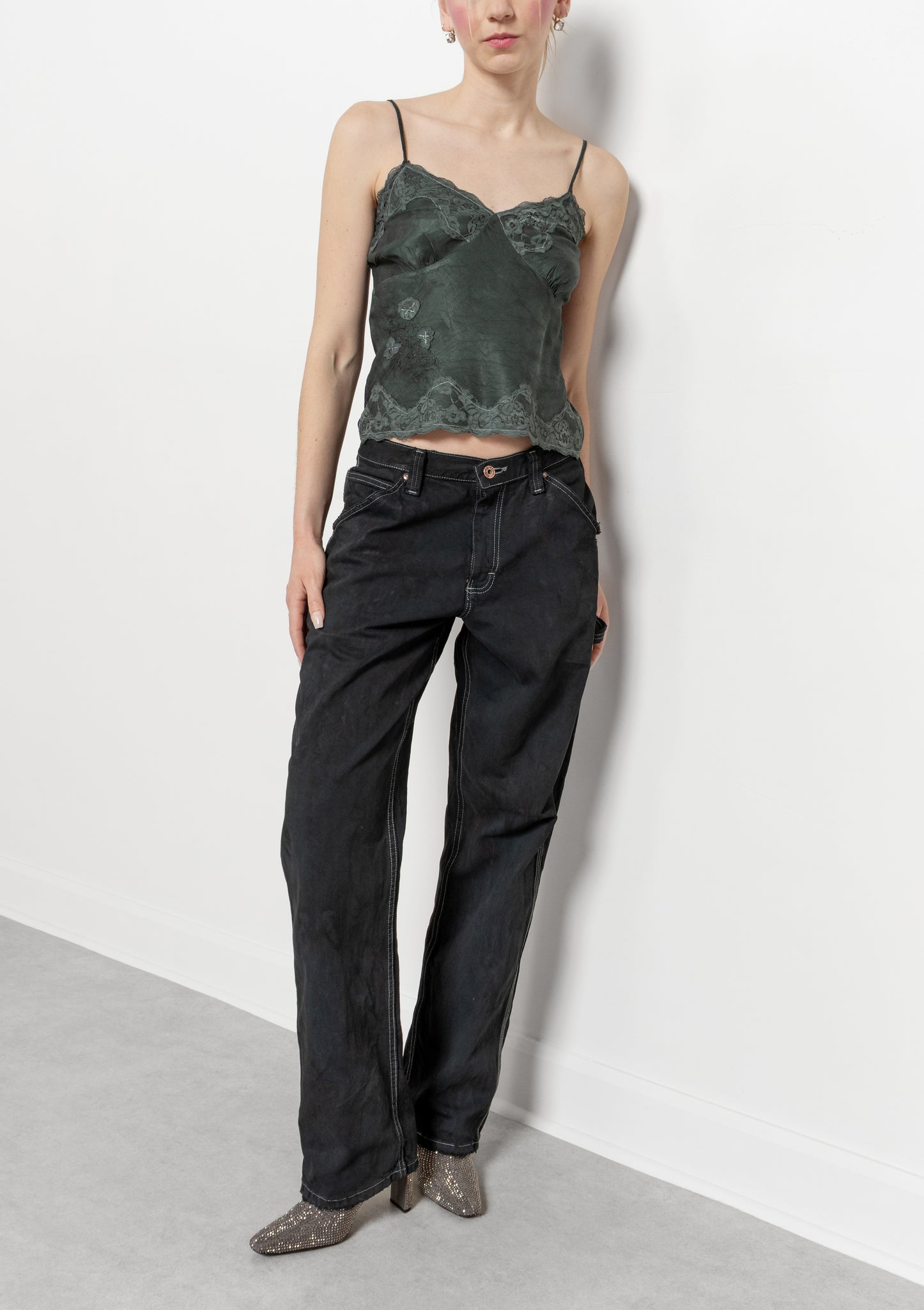 Silk Lace Cami