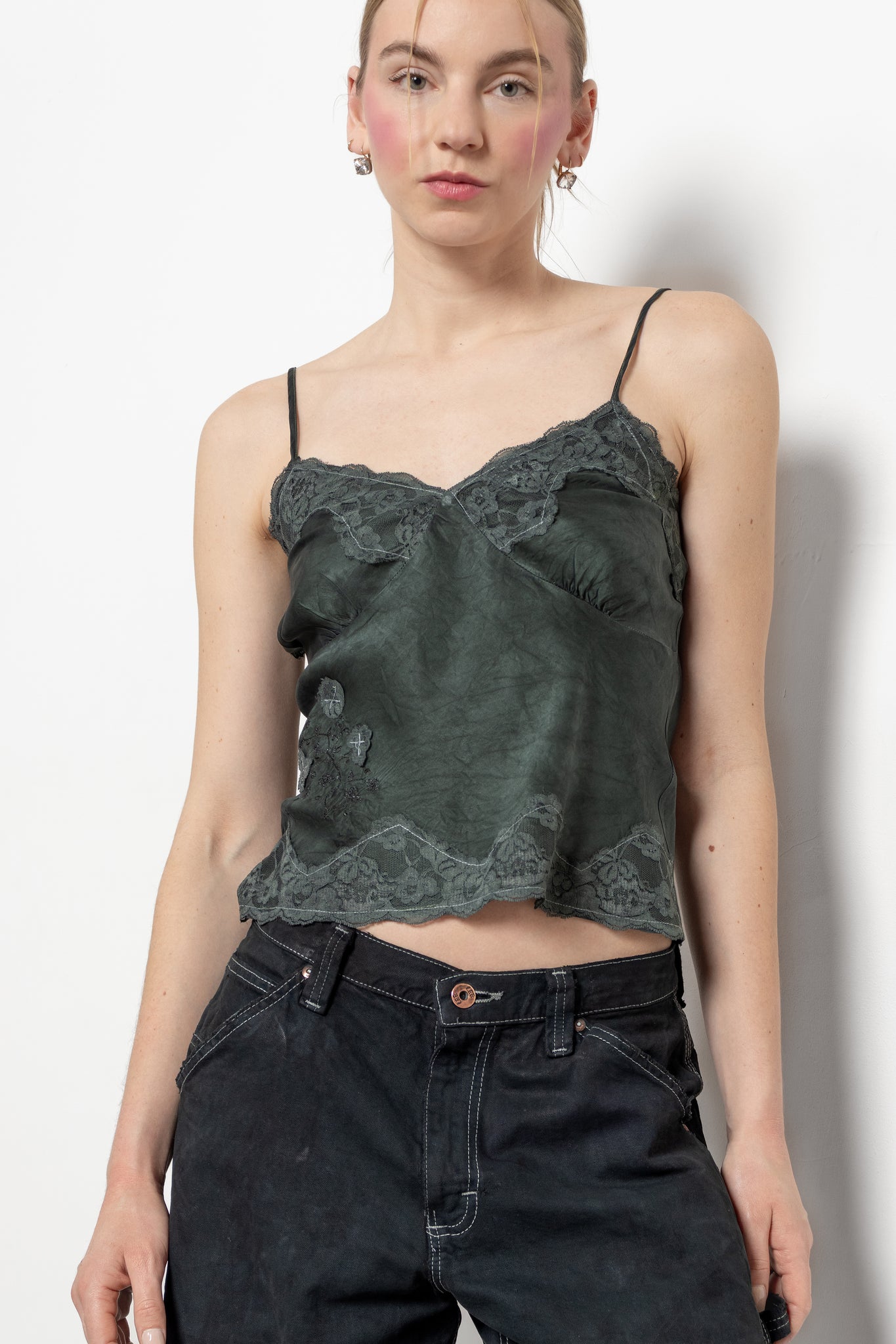 Silk Lace Cami