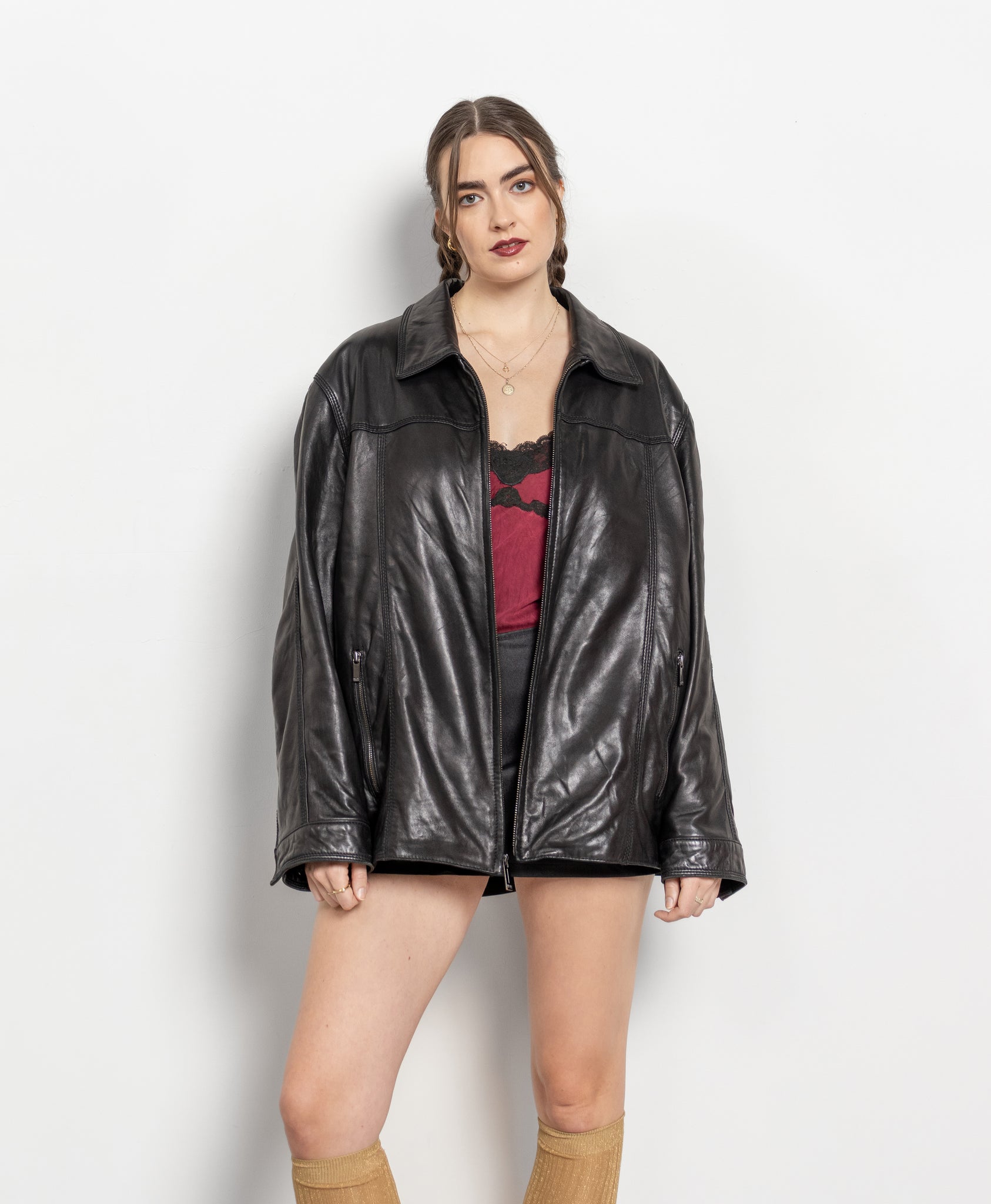 Oversize Vintage Leather – Better Stay Together