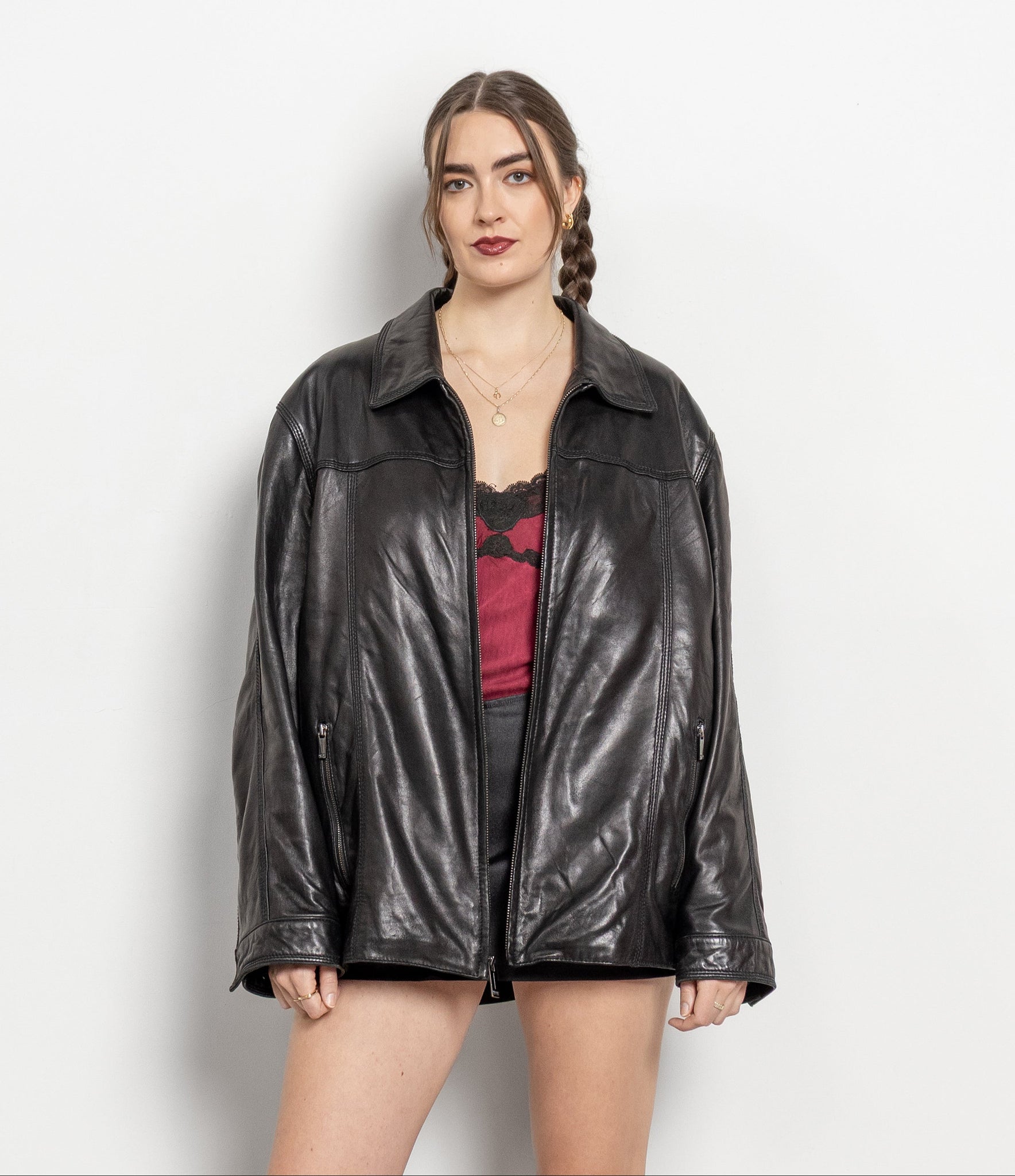 Oversize Vintage Leather – Better Stay Together
