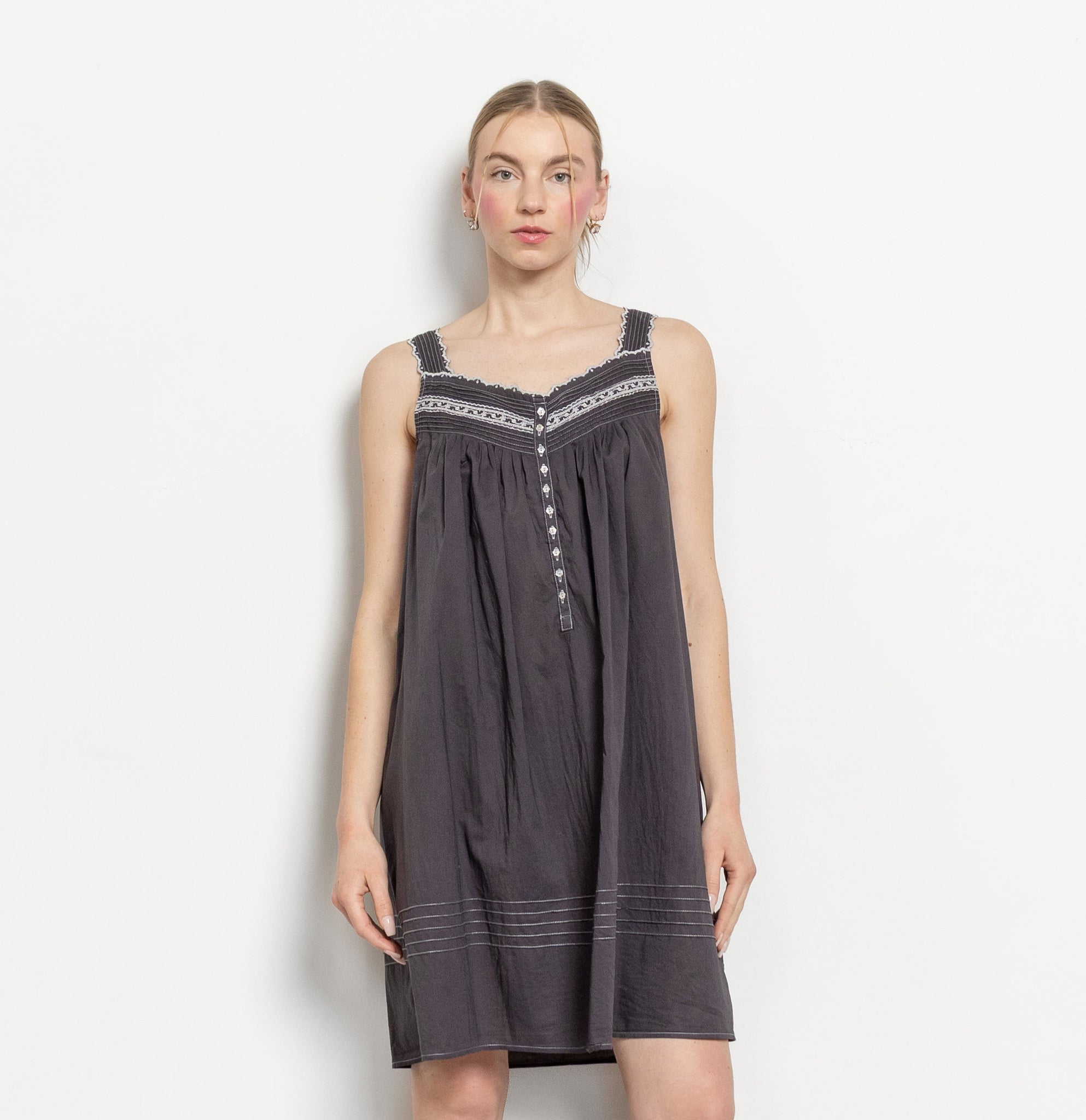 Dark Cotton Sun Dresses Better Stay Together Dark Cotton Sun Dresses Better Stay Together