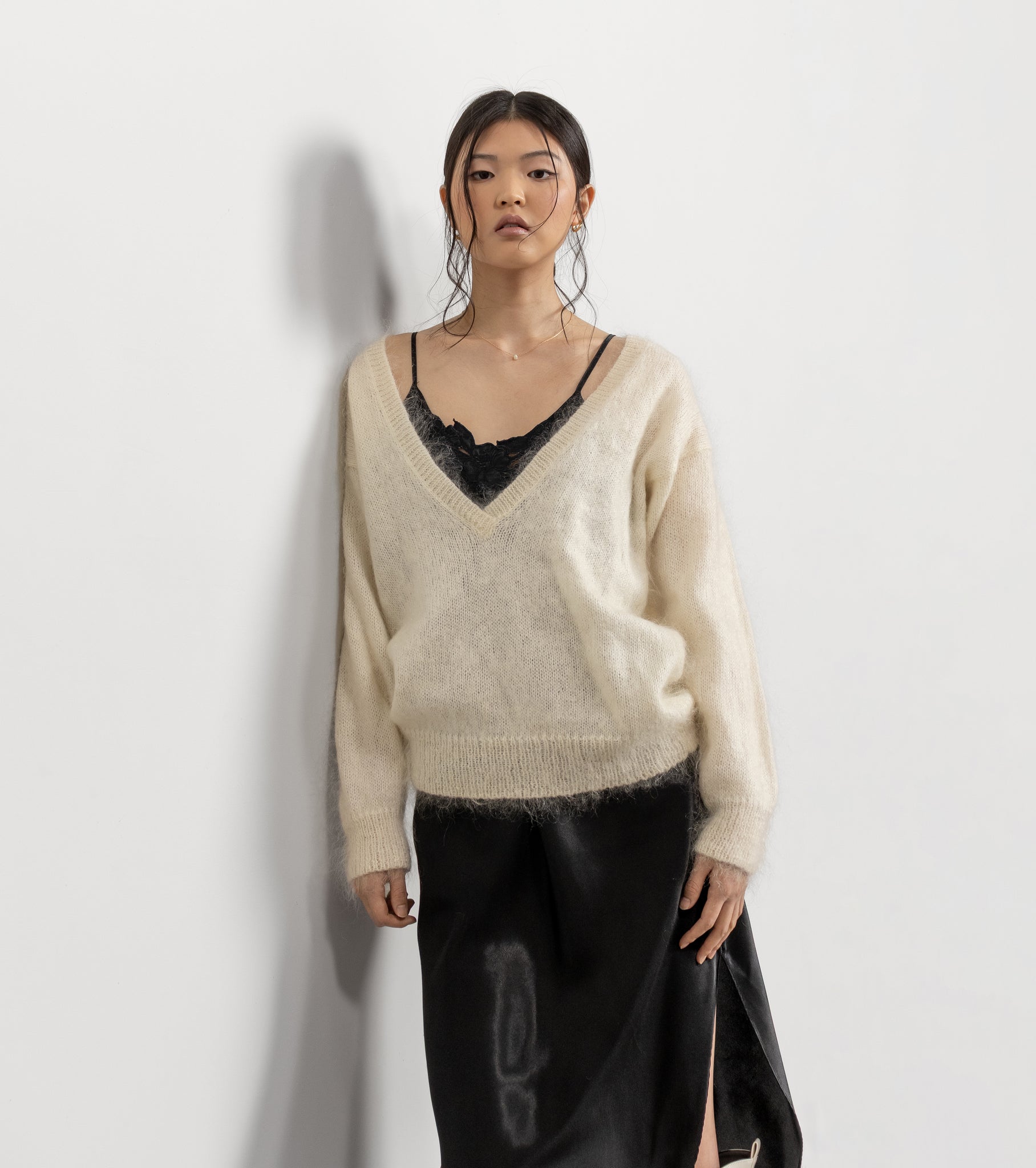 Vintage White Mohair Sweaters – Better Stay Together