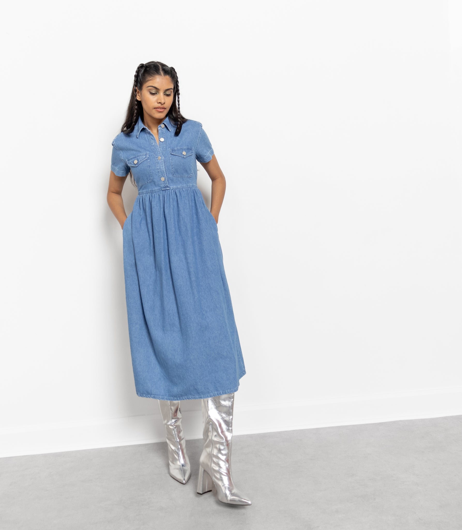 Denim Maxi Dresses – Better Stay Together