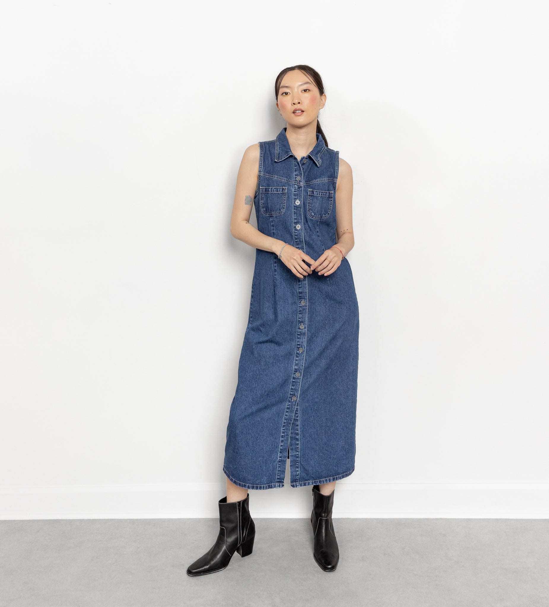 Denim Maxi