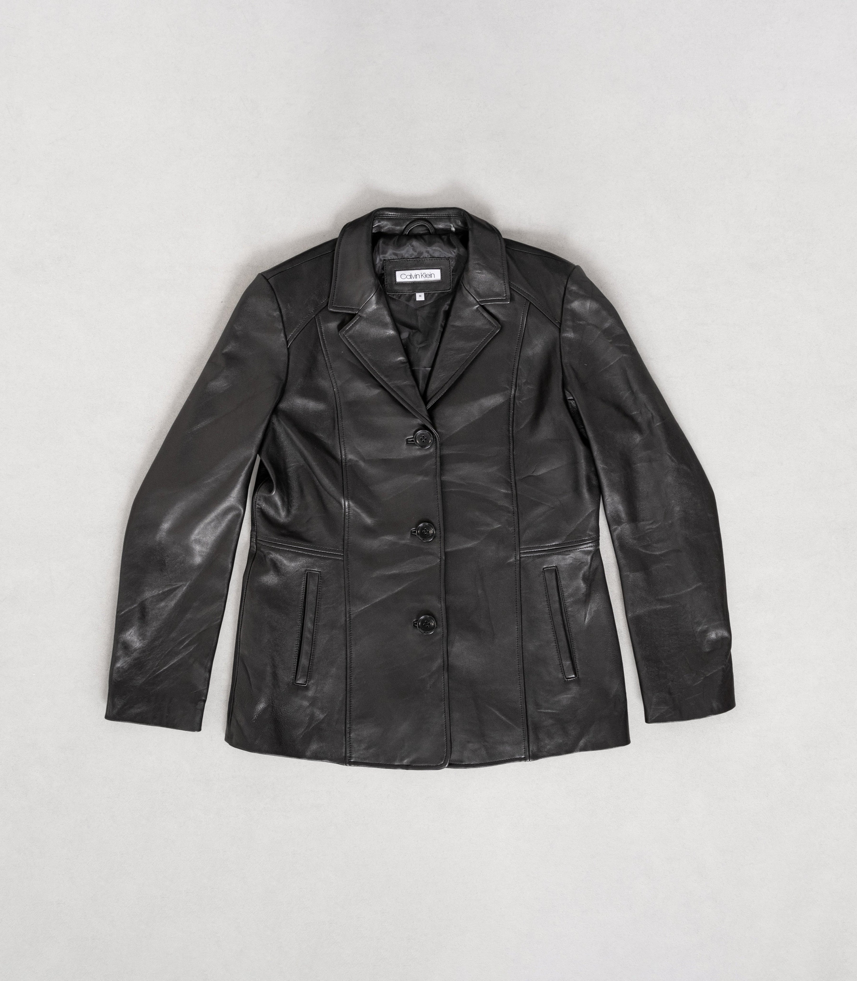 Calvin Klein Leather Jacket – Better Stay Together