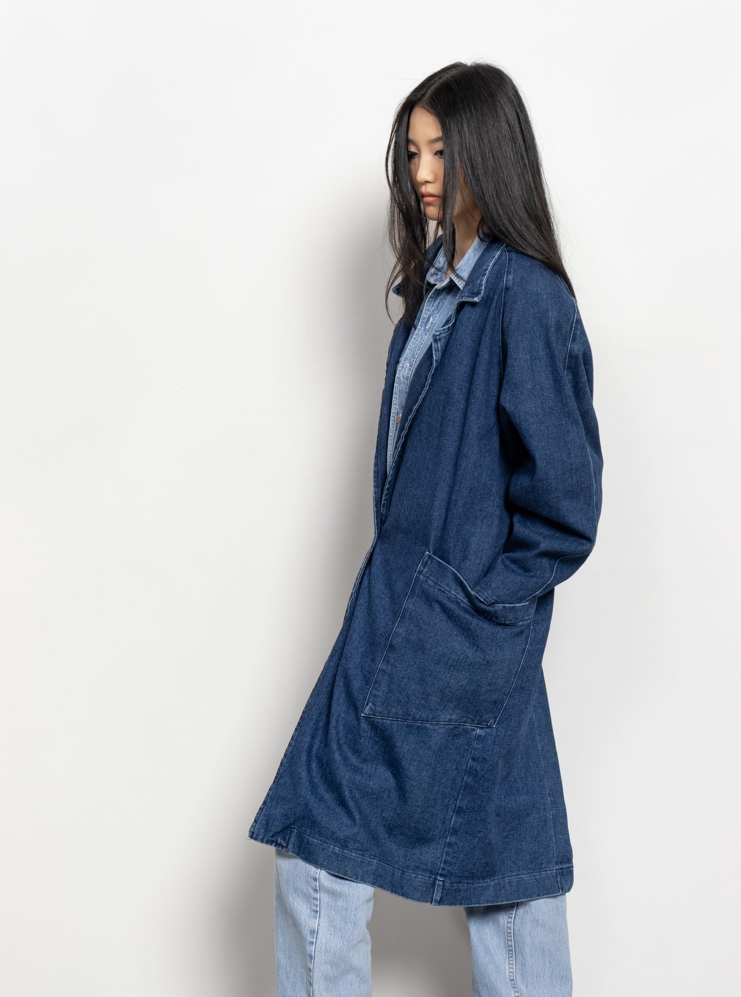 Denim Trench