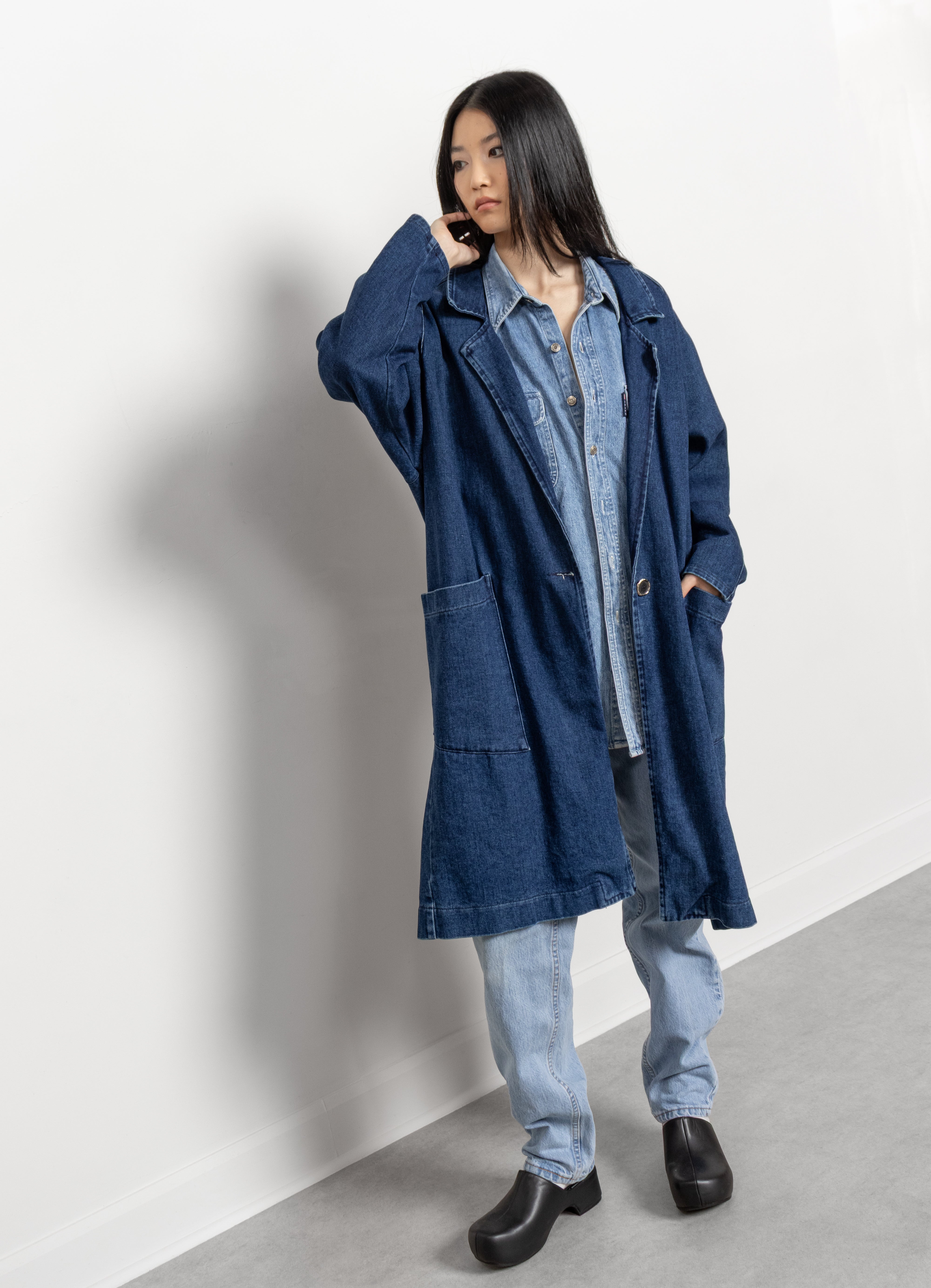Vintage Denim Trench Coats – Better Stay Together