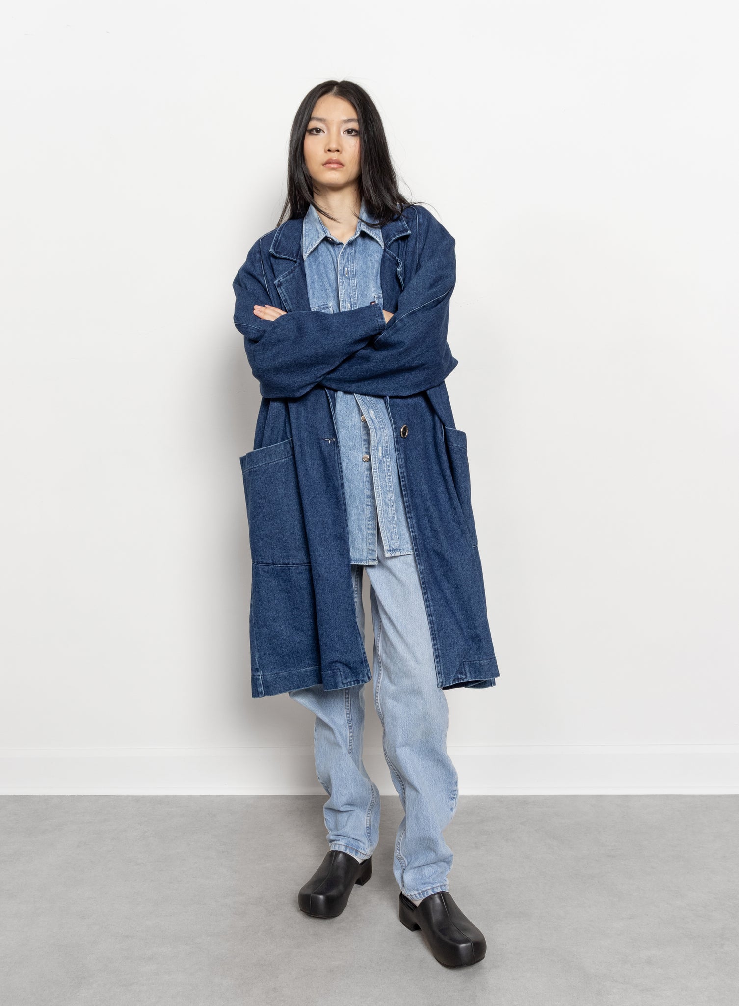 Denim Trench