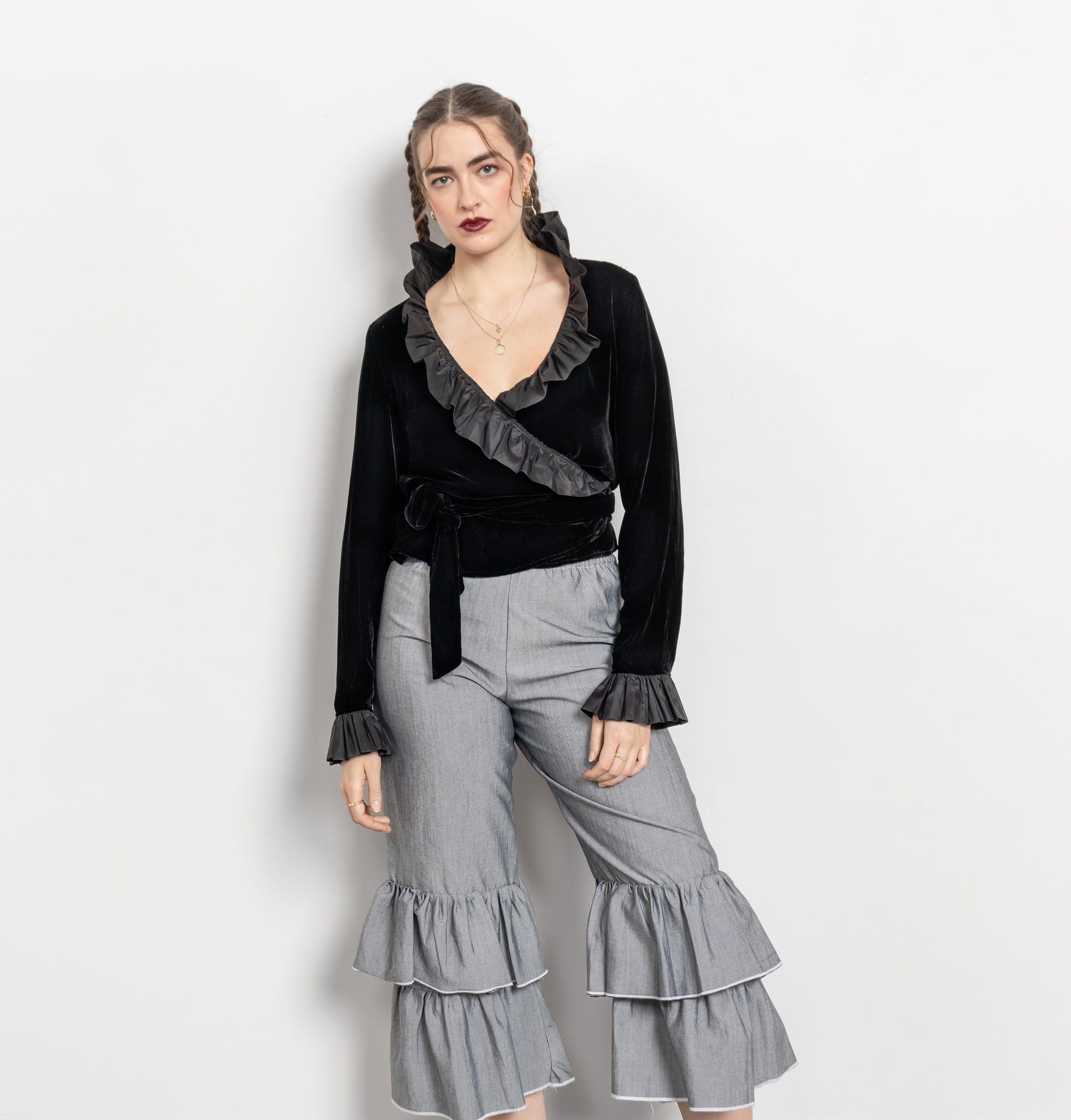 Pants That Ruffle Ruffled Whimsigoth Pants – Better Stay Together