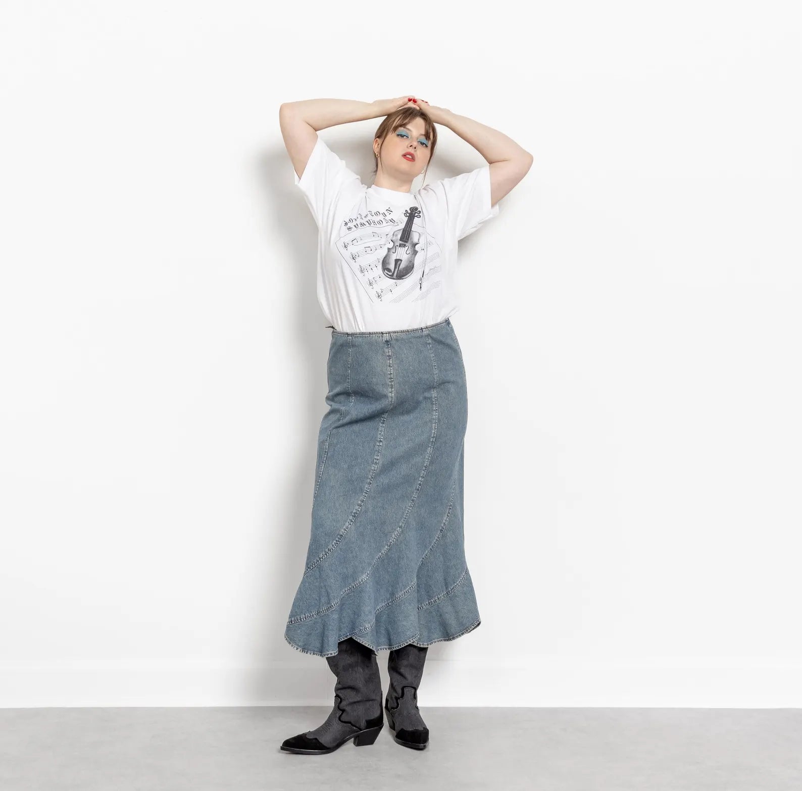 Denim Maxi
