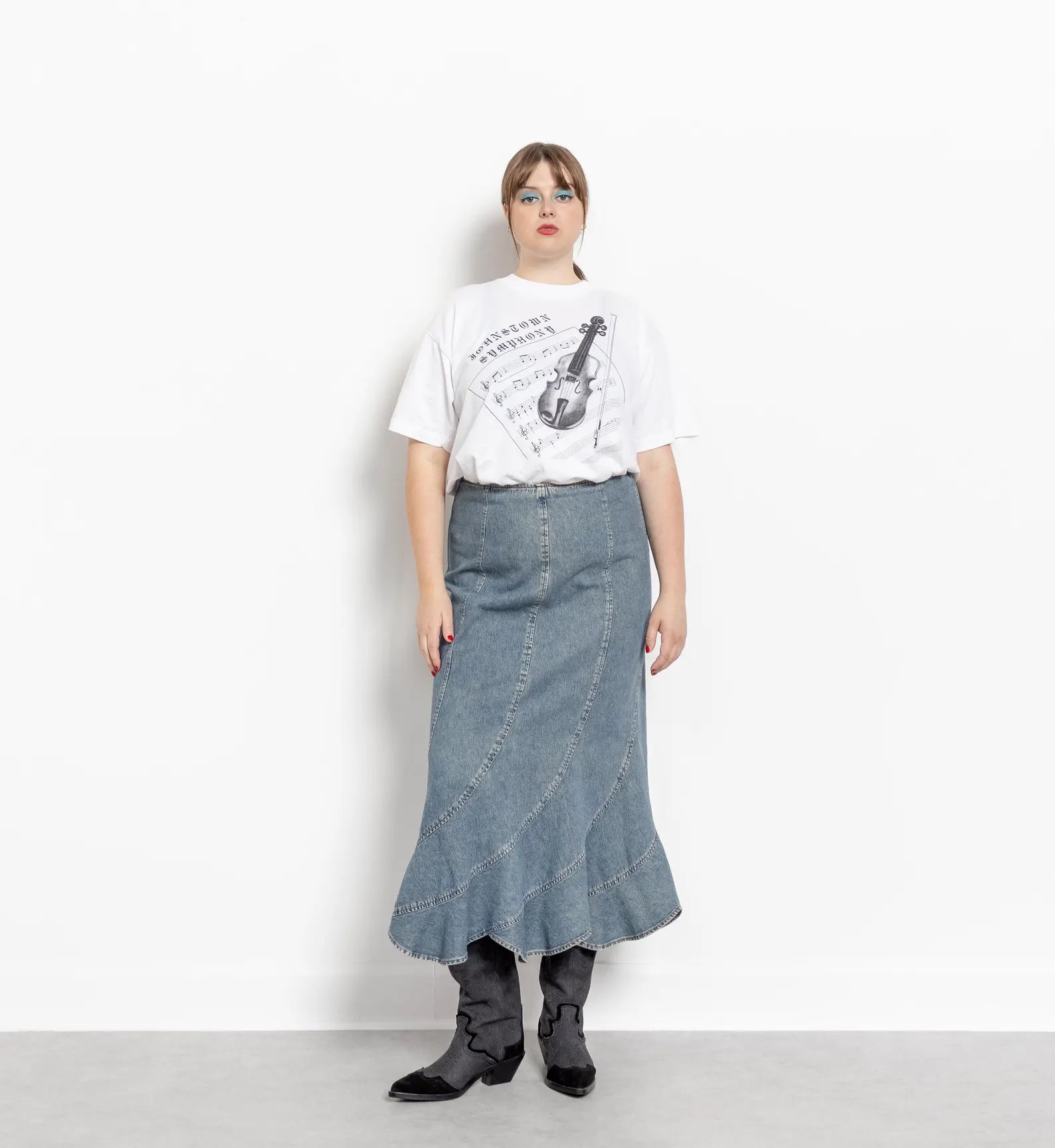 Denim Maxi