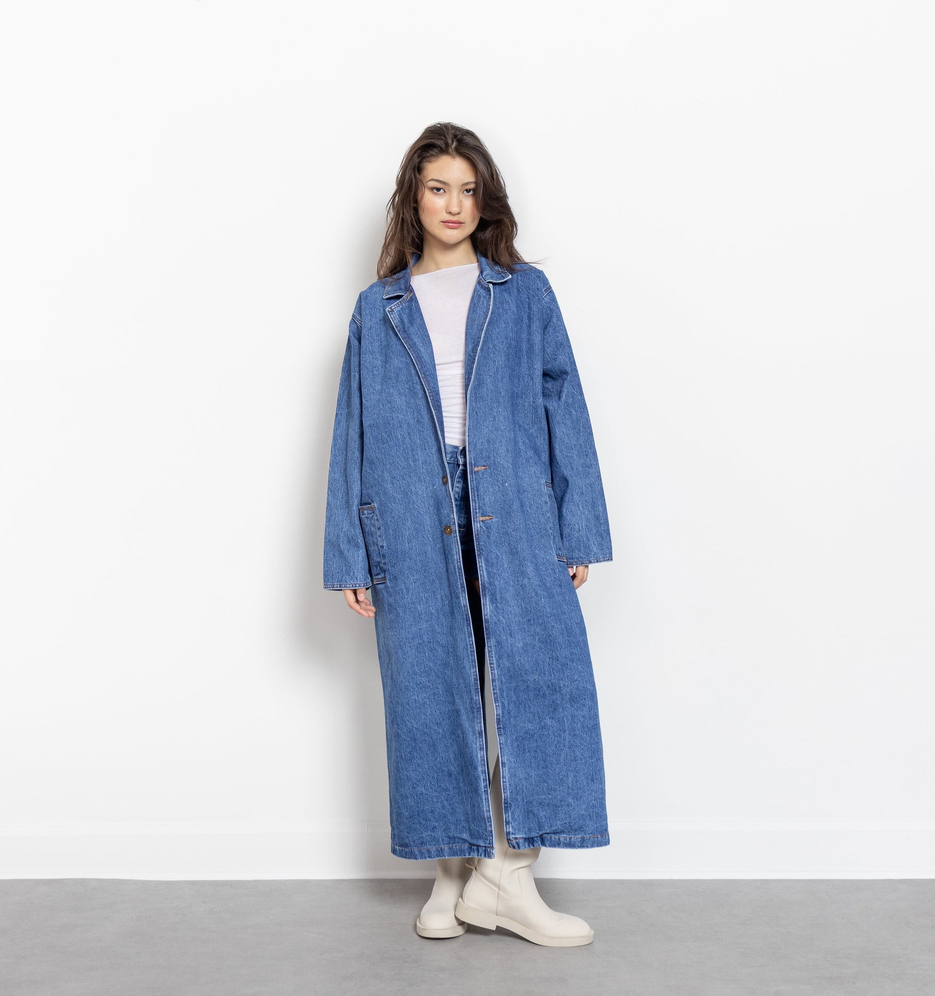 Denim Trench