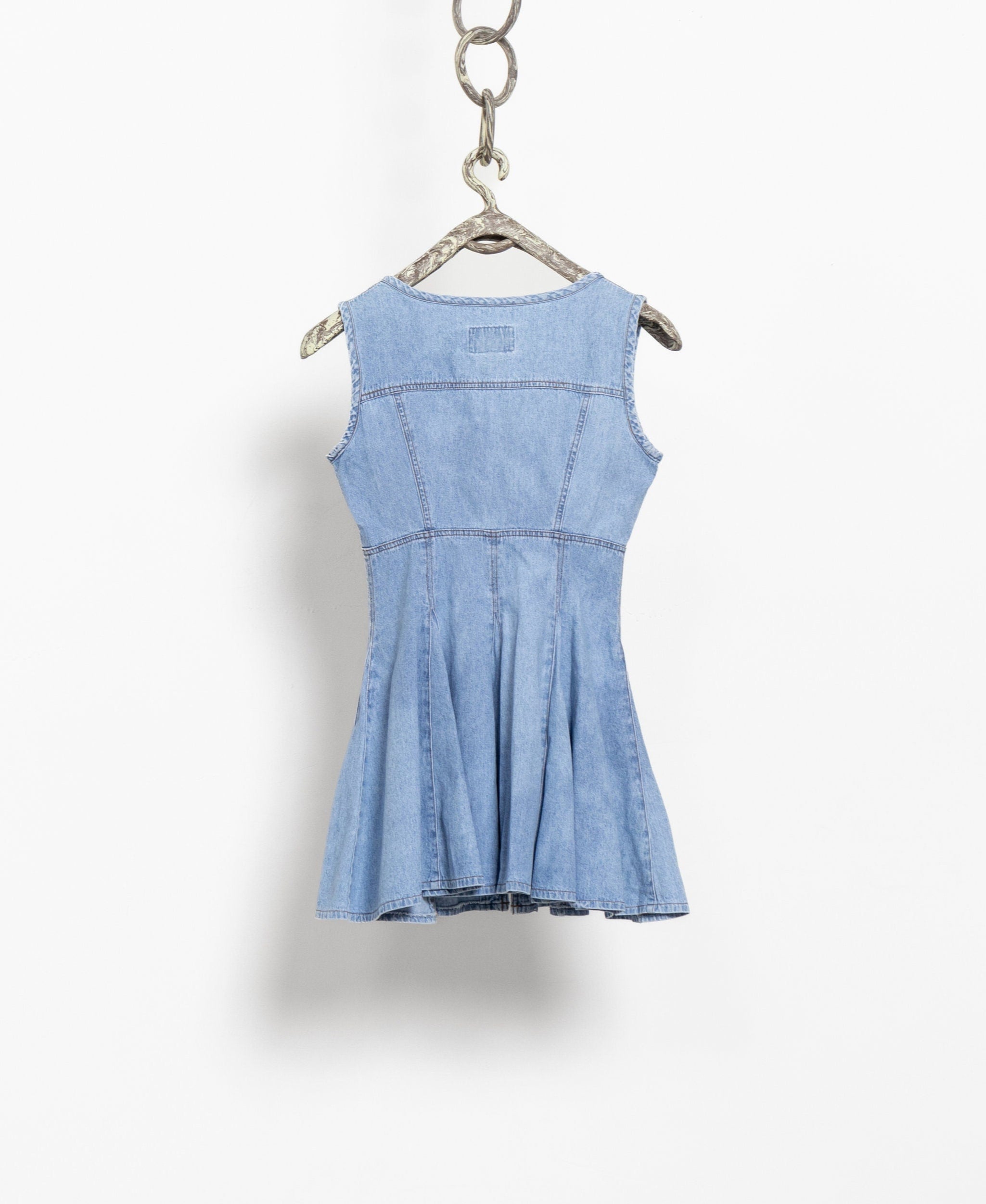 Vintage Denim Mini Dresses – Better Stay Together