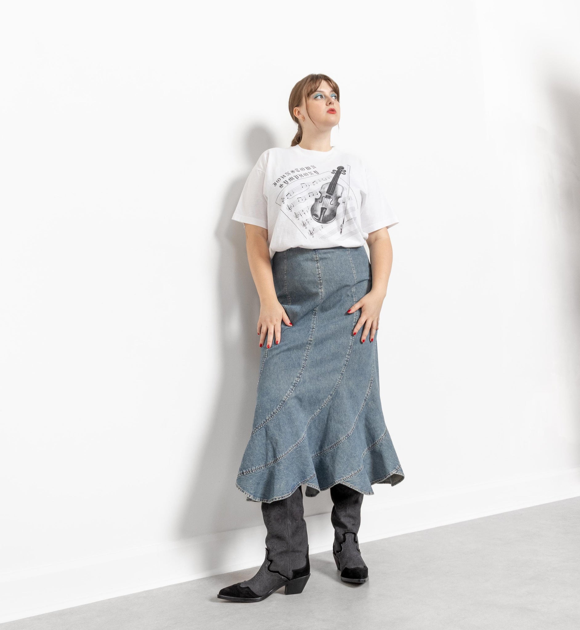 Denim Maxi