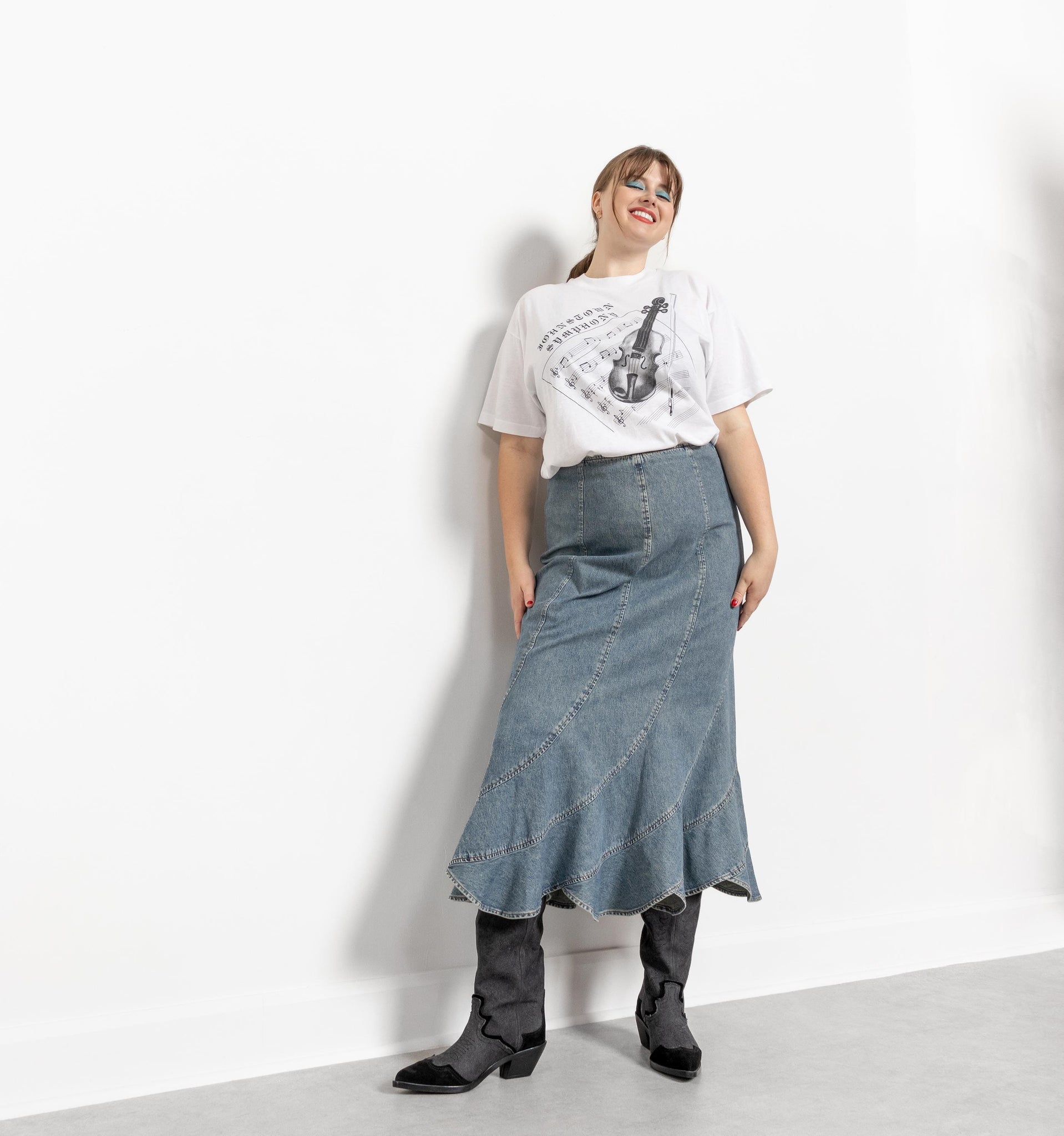Denim Maxi