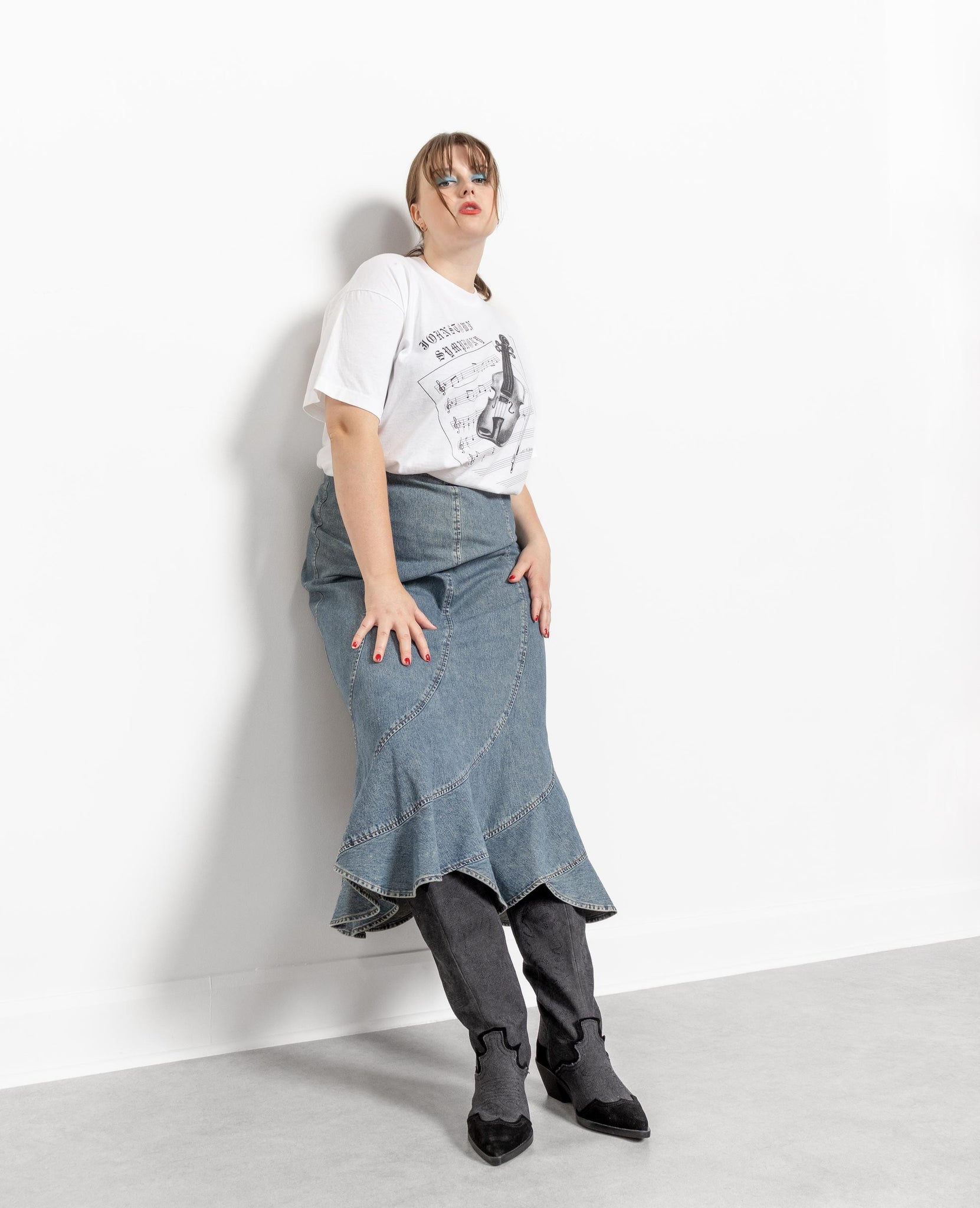 Denim Maxi