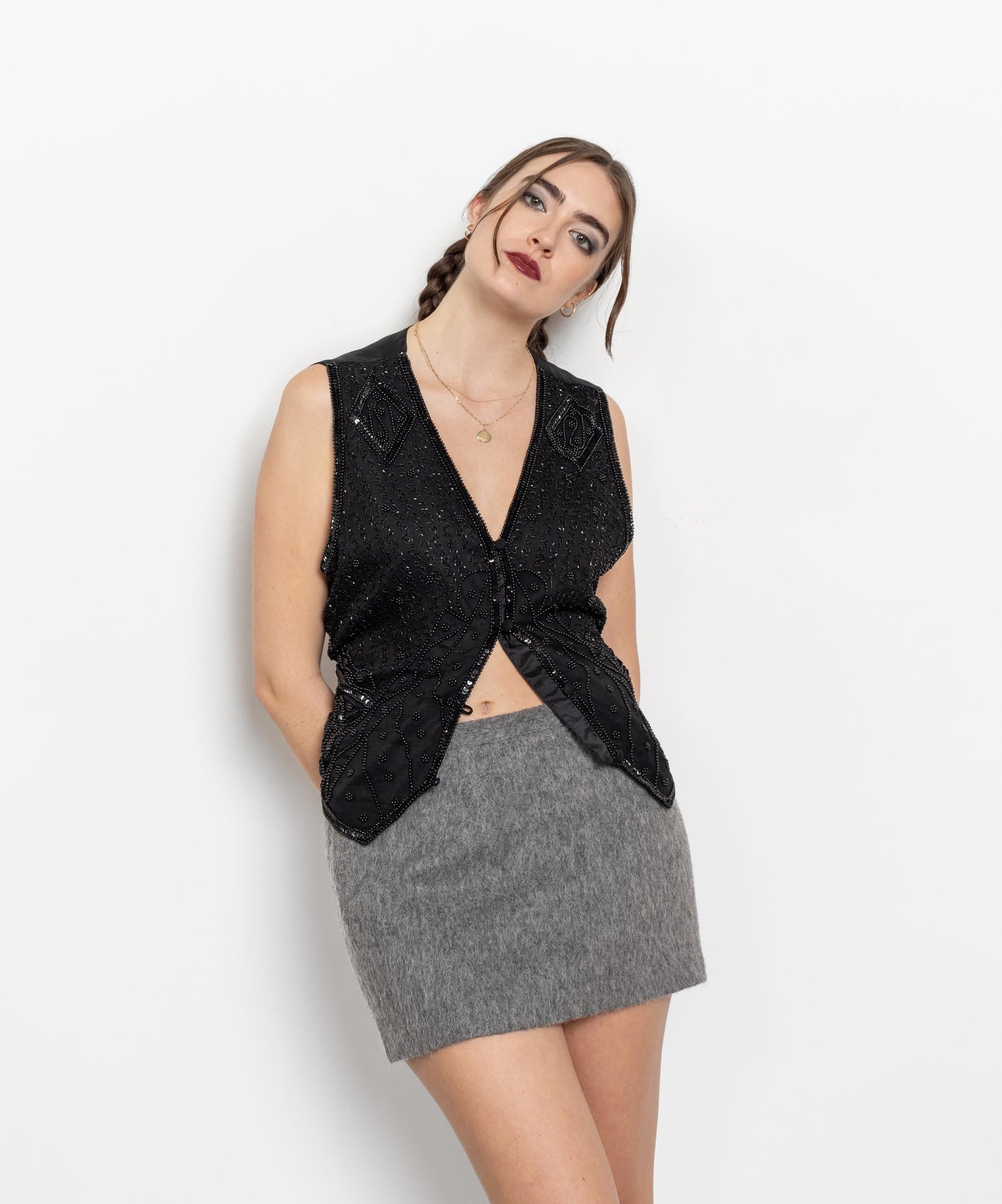 Sequin Silk