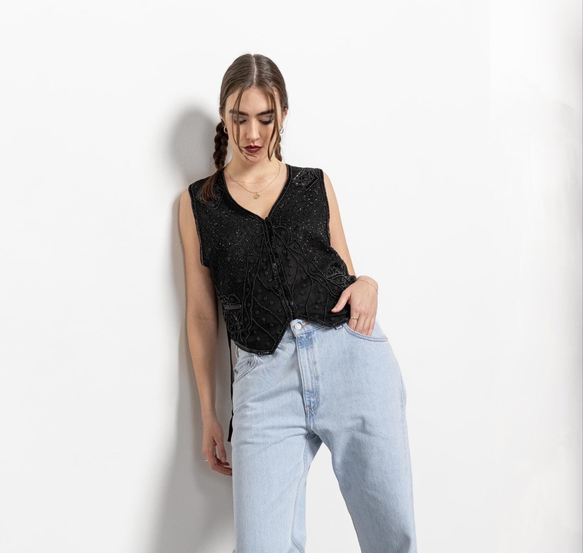 Sequin Silk