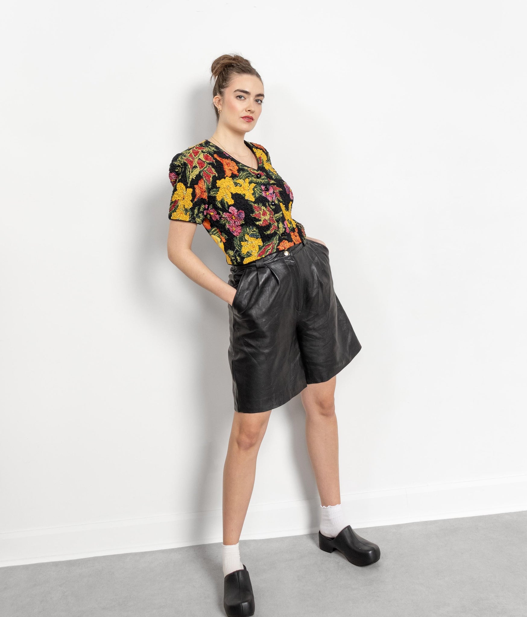 Leather Shorts