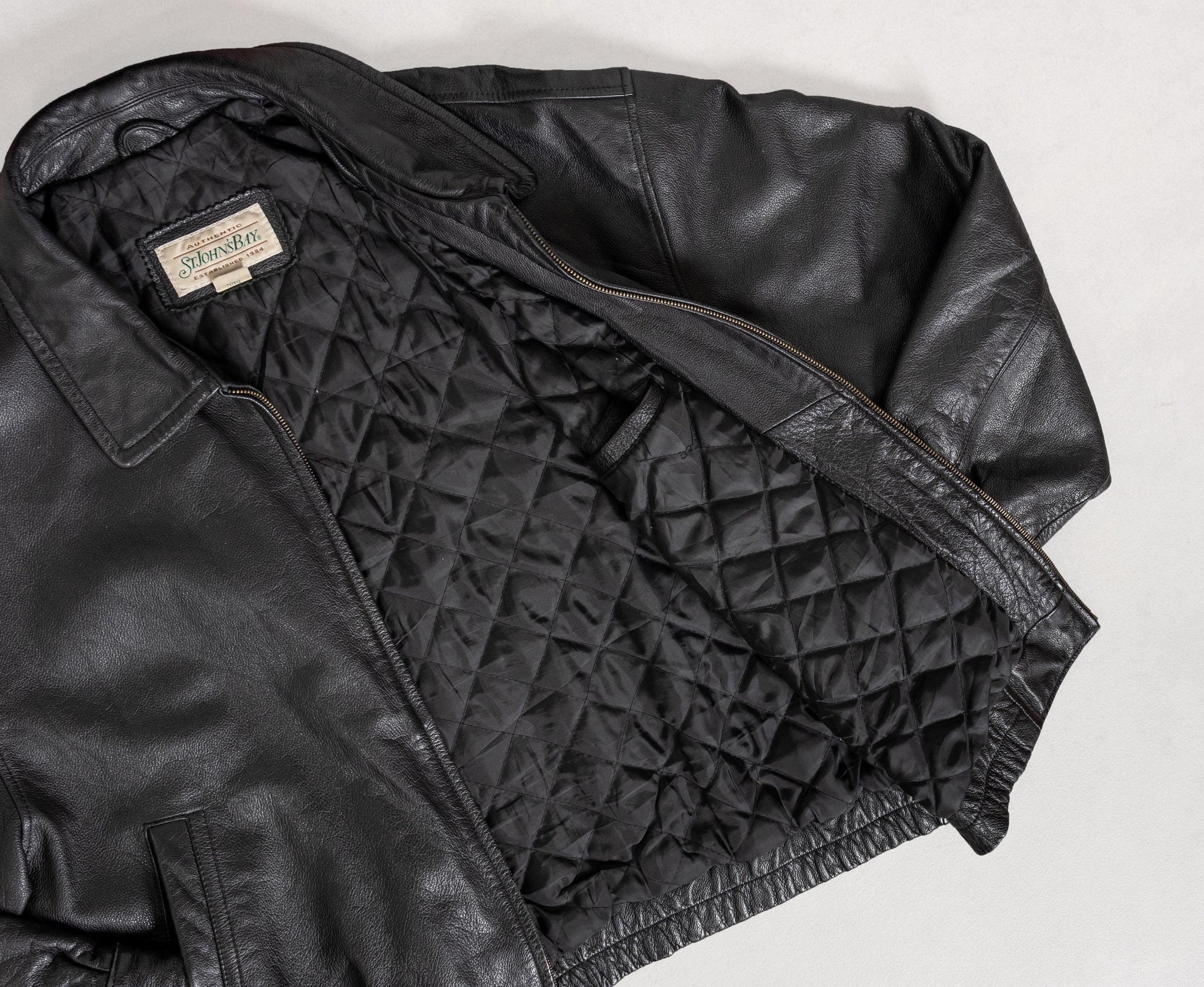 Leather Bomber