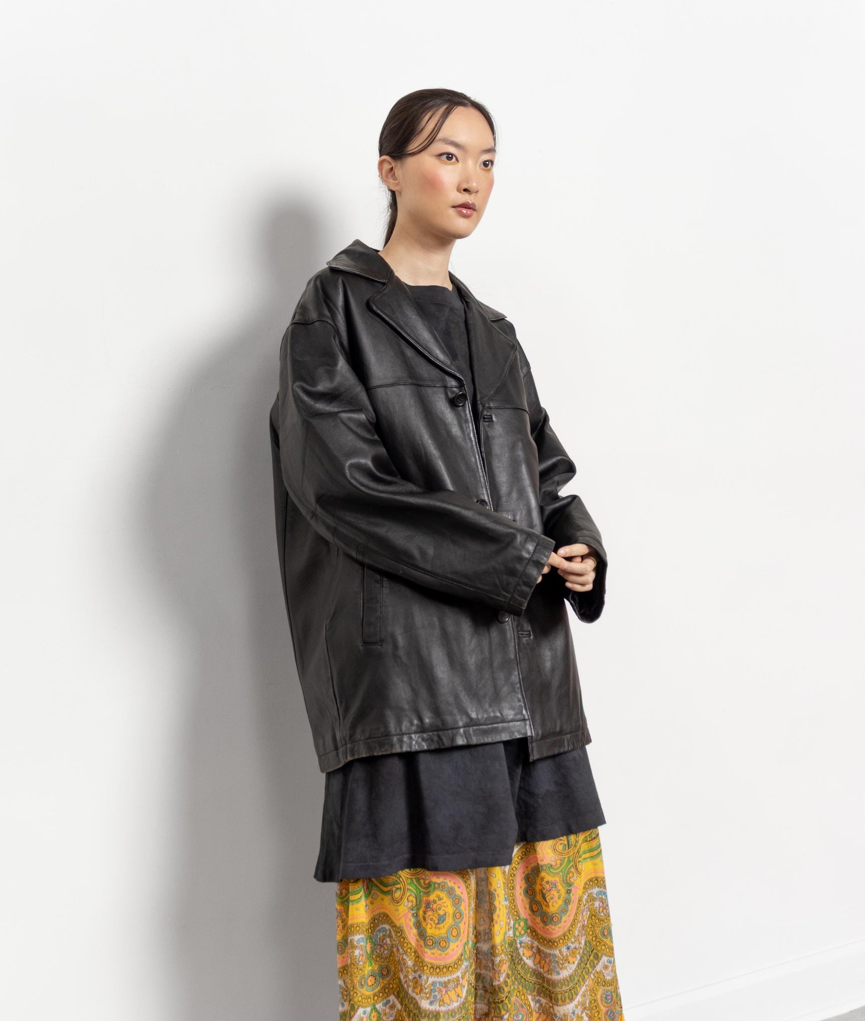Leather Trench