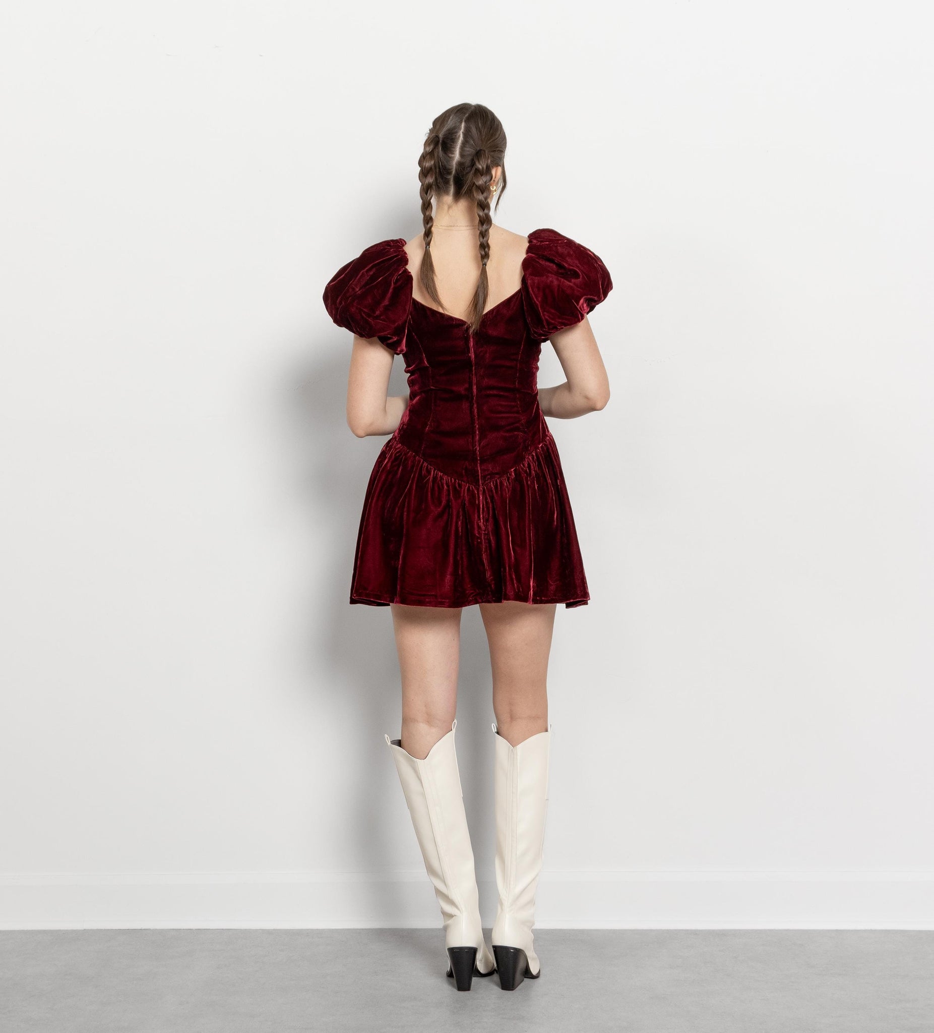 she wore red dresses Vintage Red Velvet Dresses – Better Stay Together