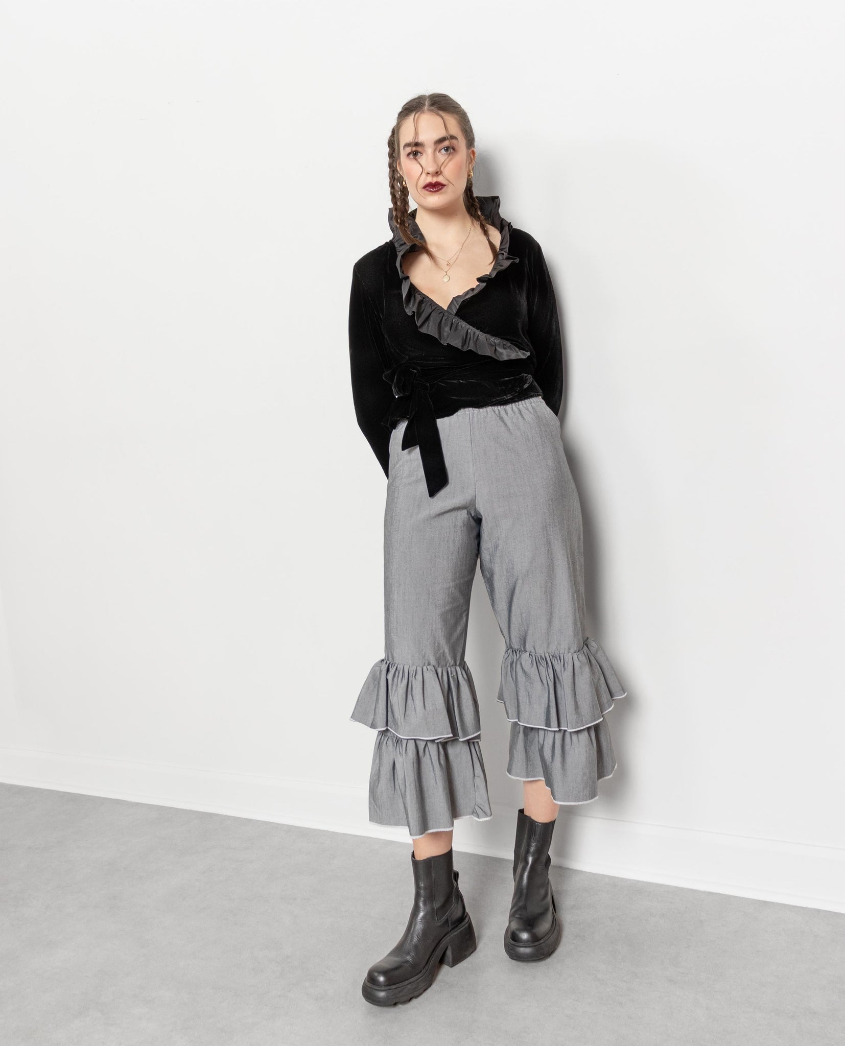 Ruffled Whimsigoth Pants – Better Stay Together