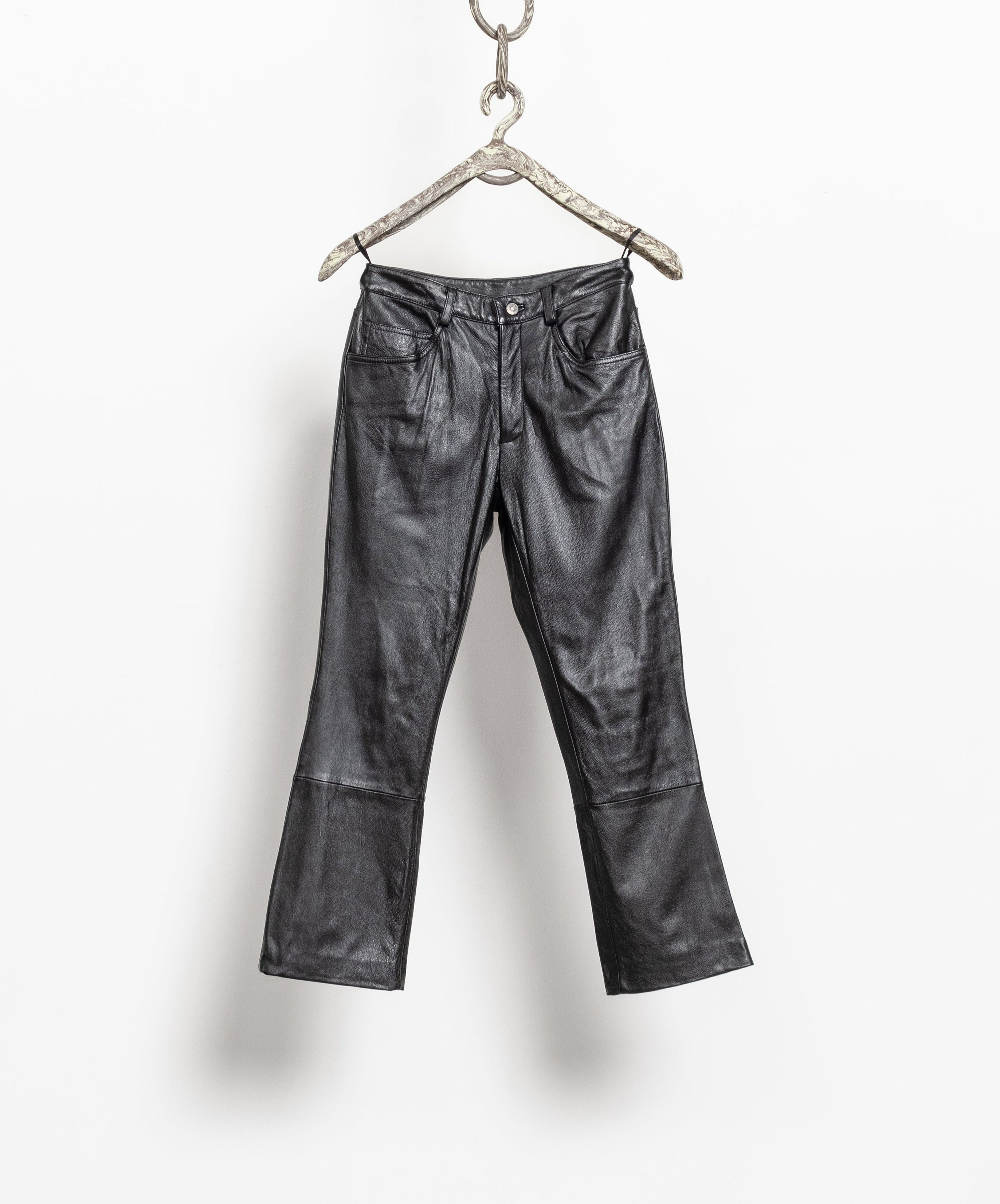 Vintage Black Leather Pants – Better Stay Together