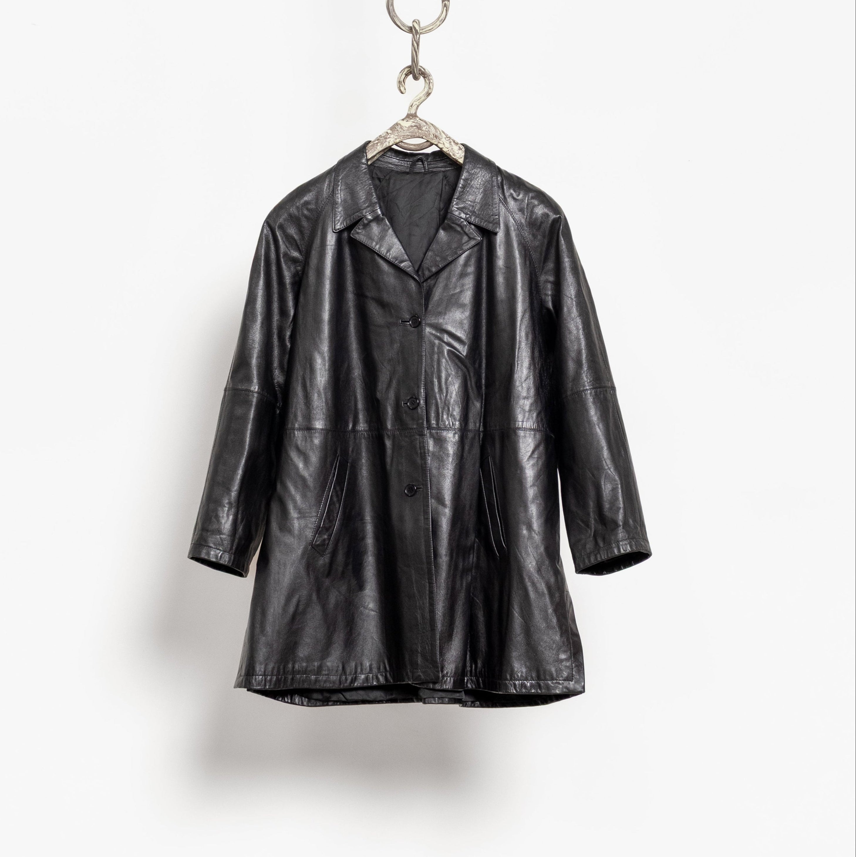 ジャケット・アウター Vintage Leather Jacket Italy BALL BASIC Vintage 1980's Leather 
