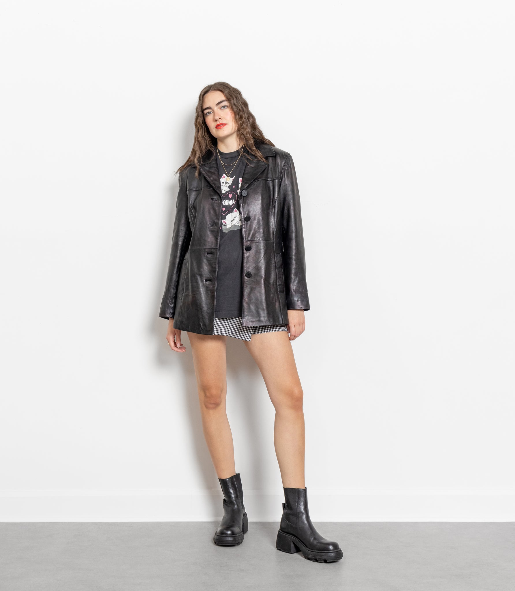 Leather Trench