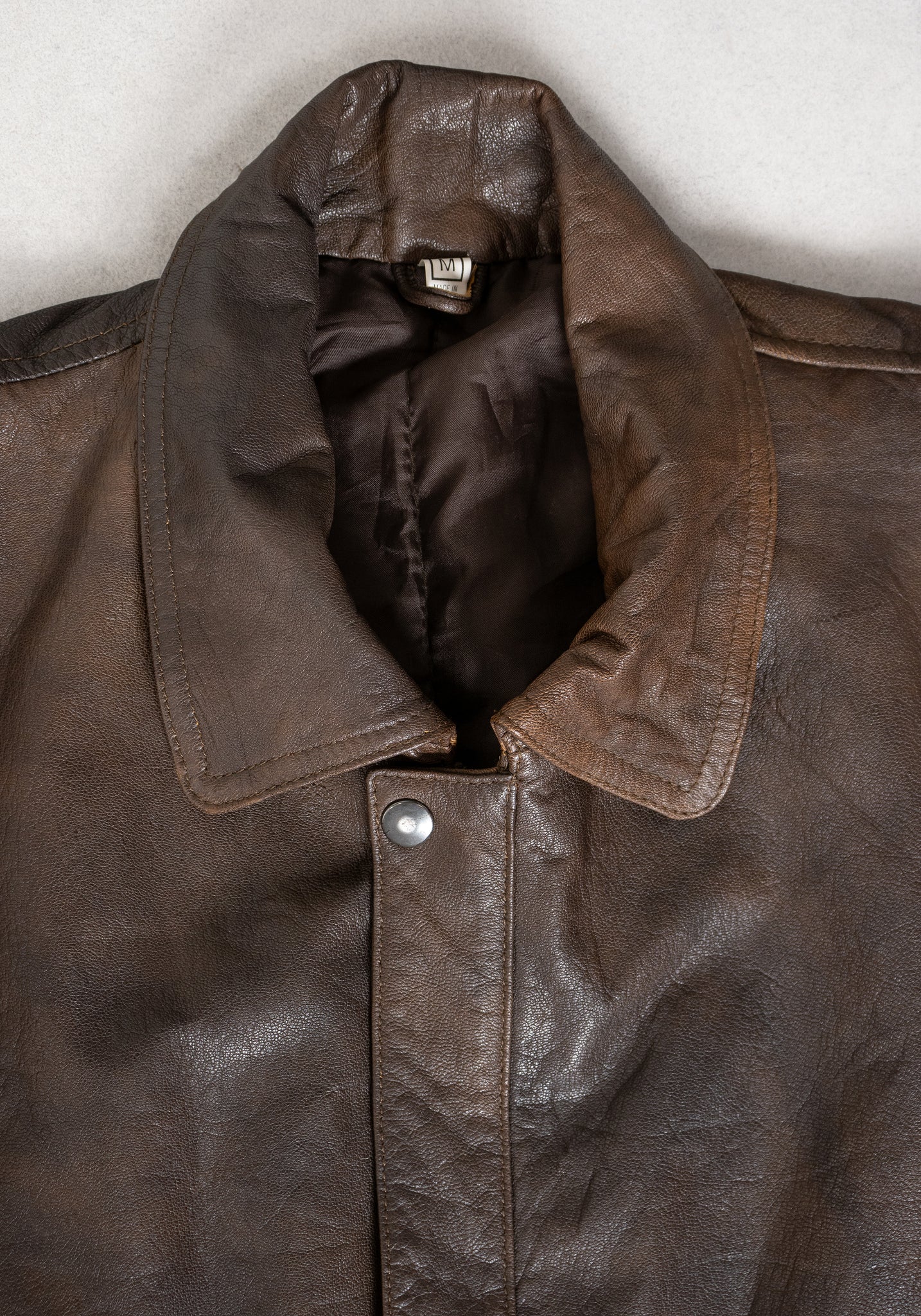 Leather Bomber