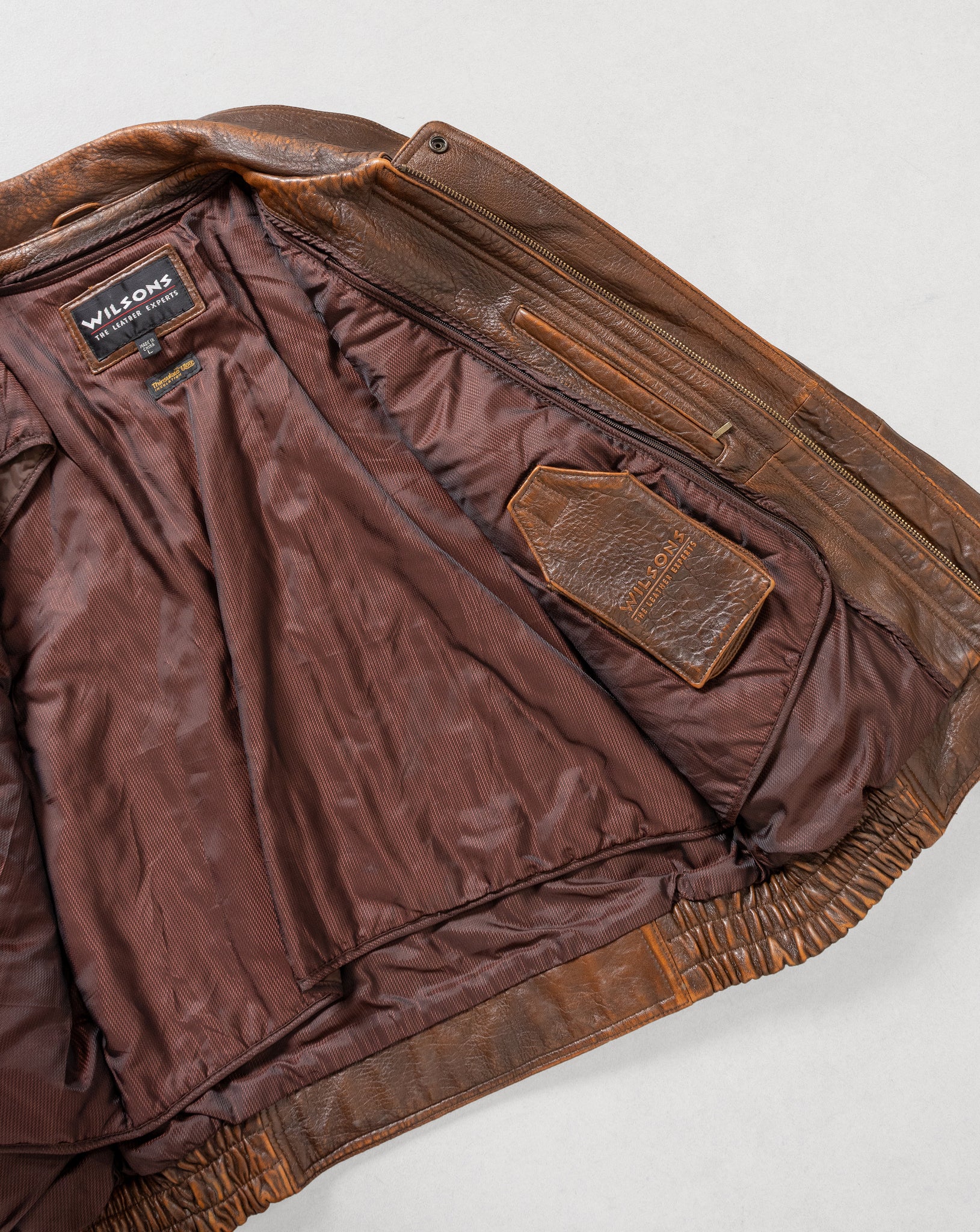 Leather Bomber