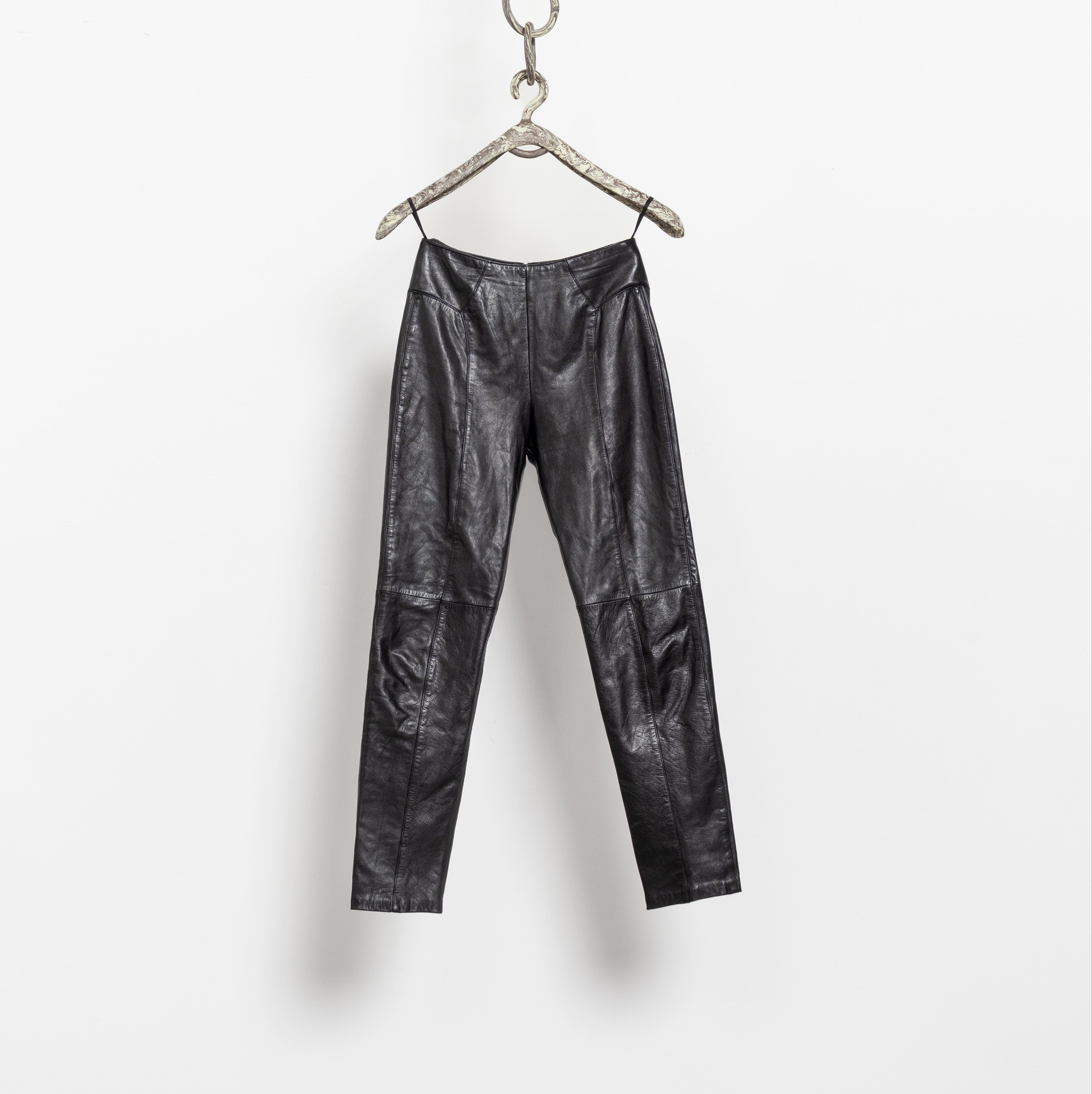stein(シュタイン)/FAKE LEATHER TROUSERS black stein / シュタイン「FAKE LEATHER TROUSERS」 - input staff blog
