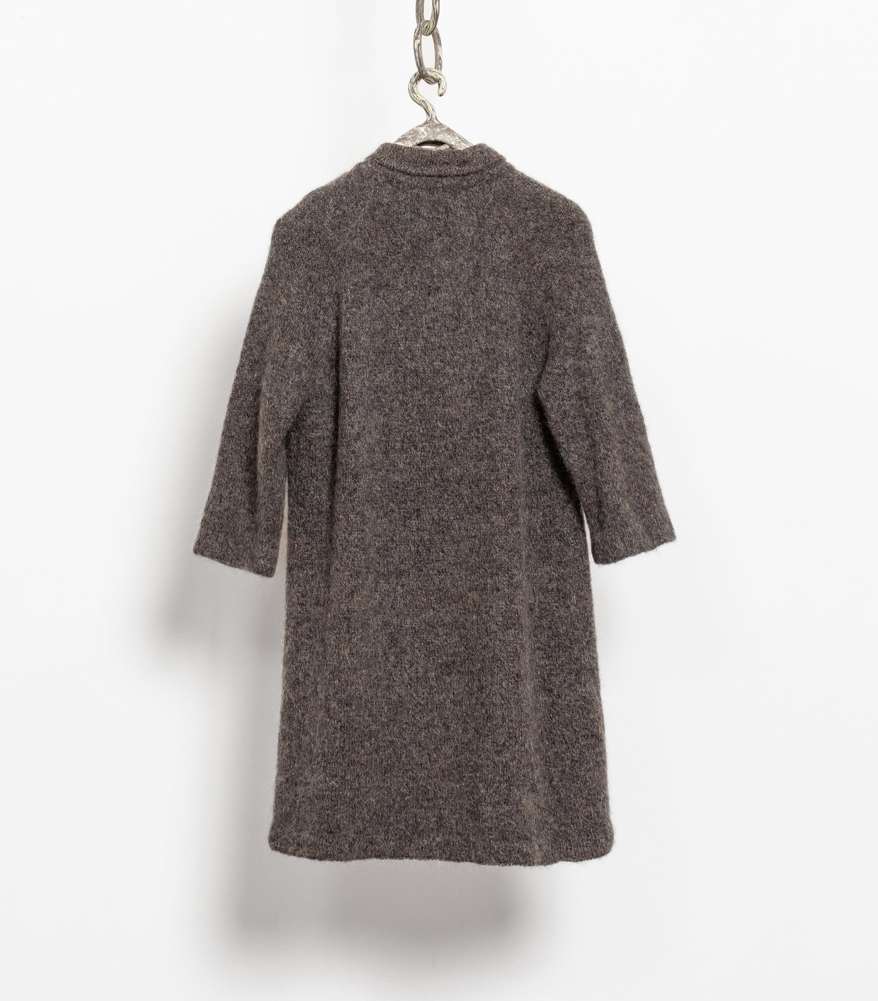 ジャケット・アウター MOHAIR TWEED COCOON COAT ジャケット・アウター MOHAIR TWEED COCOON COAT SHAREEF MOHAIR