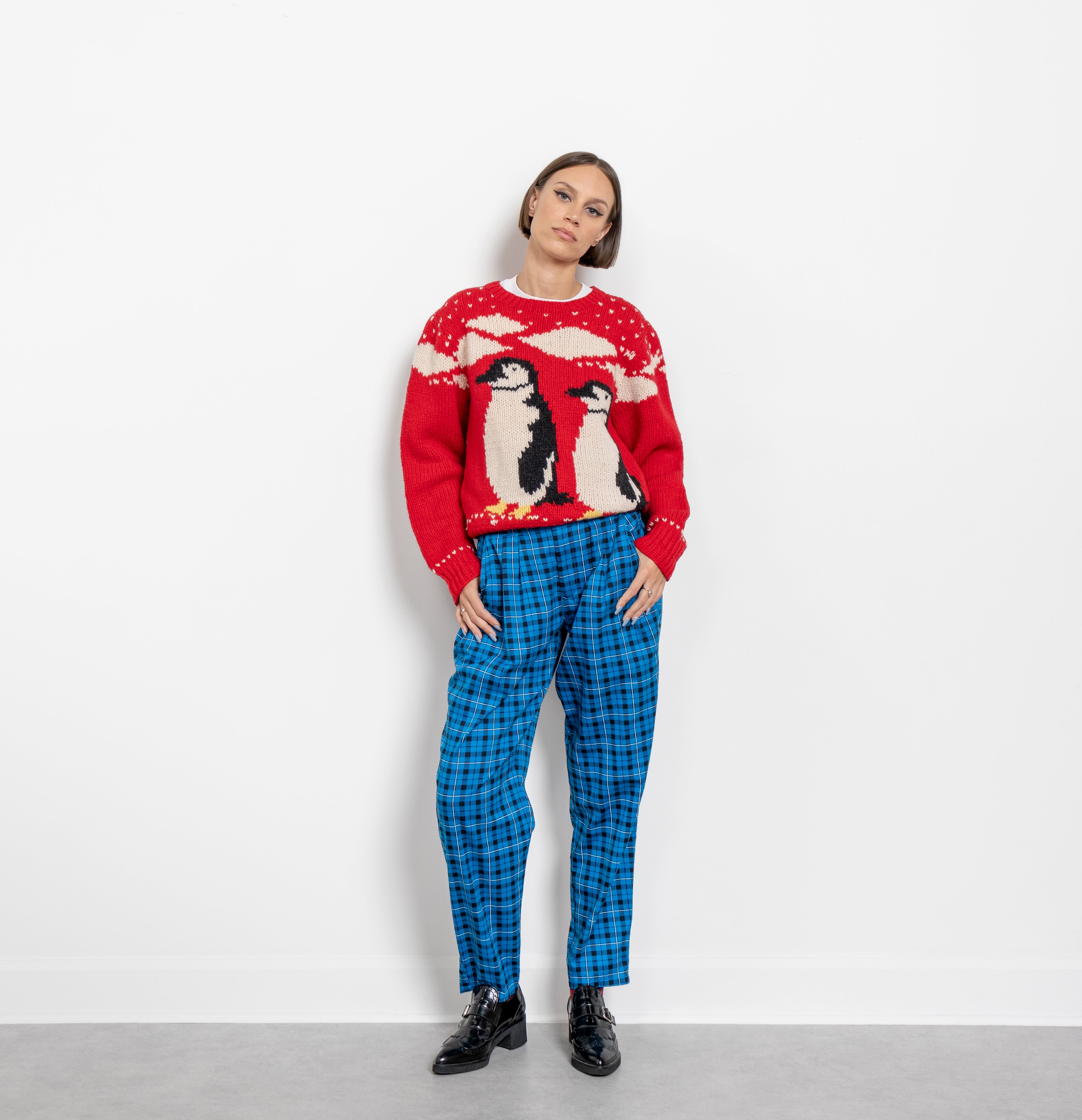 トップス vintage WOOLRICH penguin design knit Vintage Woolrich Penguin 90s Knit Jumper - Etsy