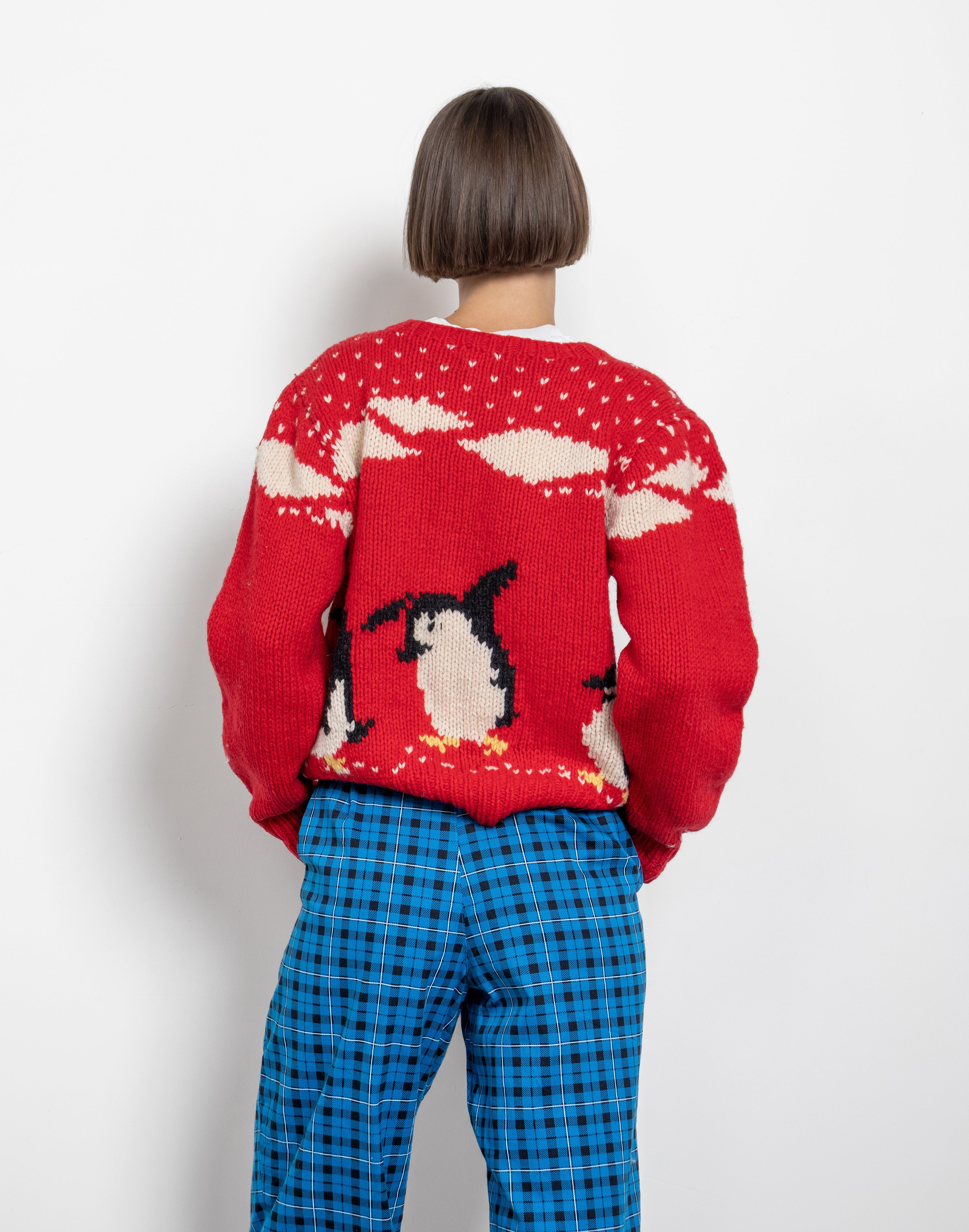トップス vintage WOOLRICH penguin design knit Vintage Woolrich Sweaters – Better Stay Together