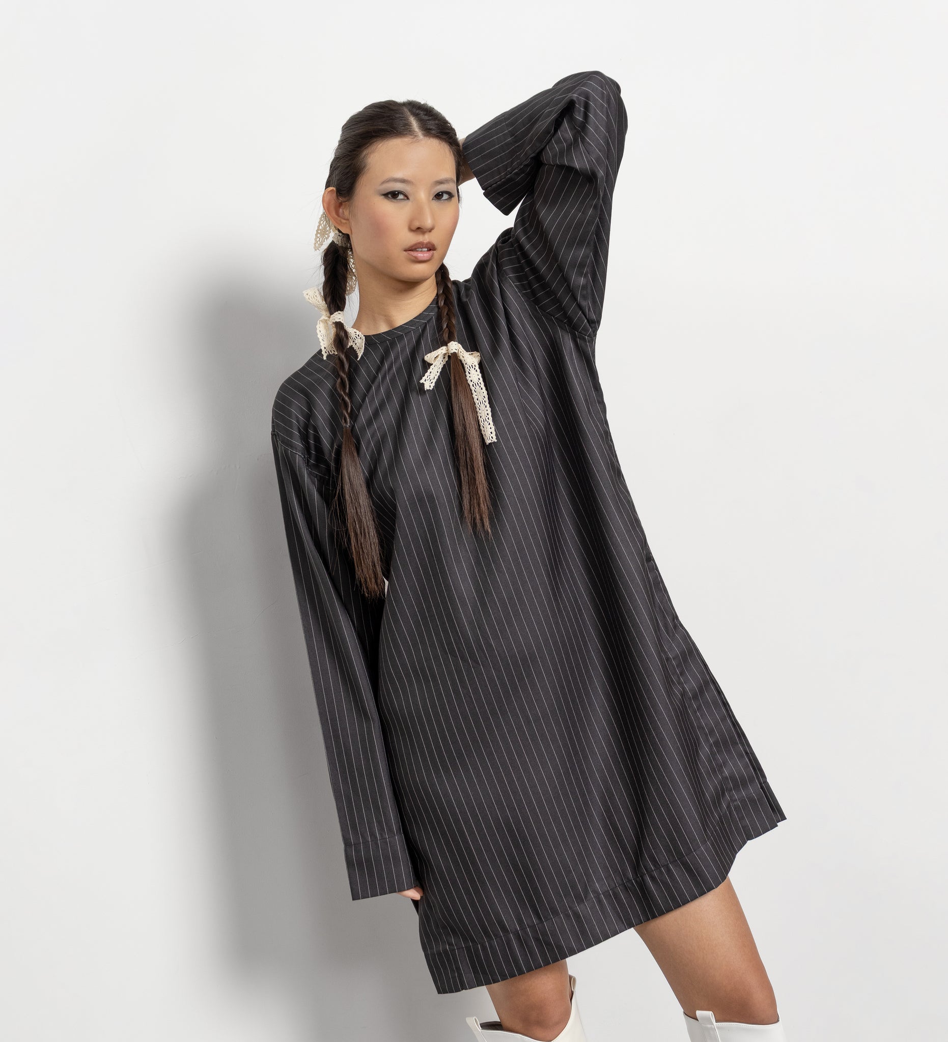 Pinstripe Smock Dresses – Better Stay Together