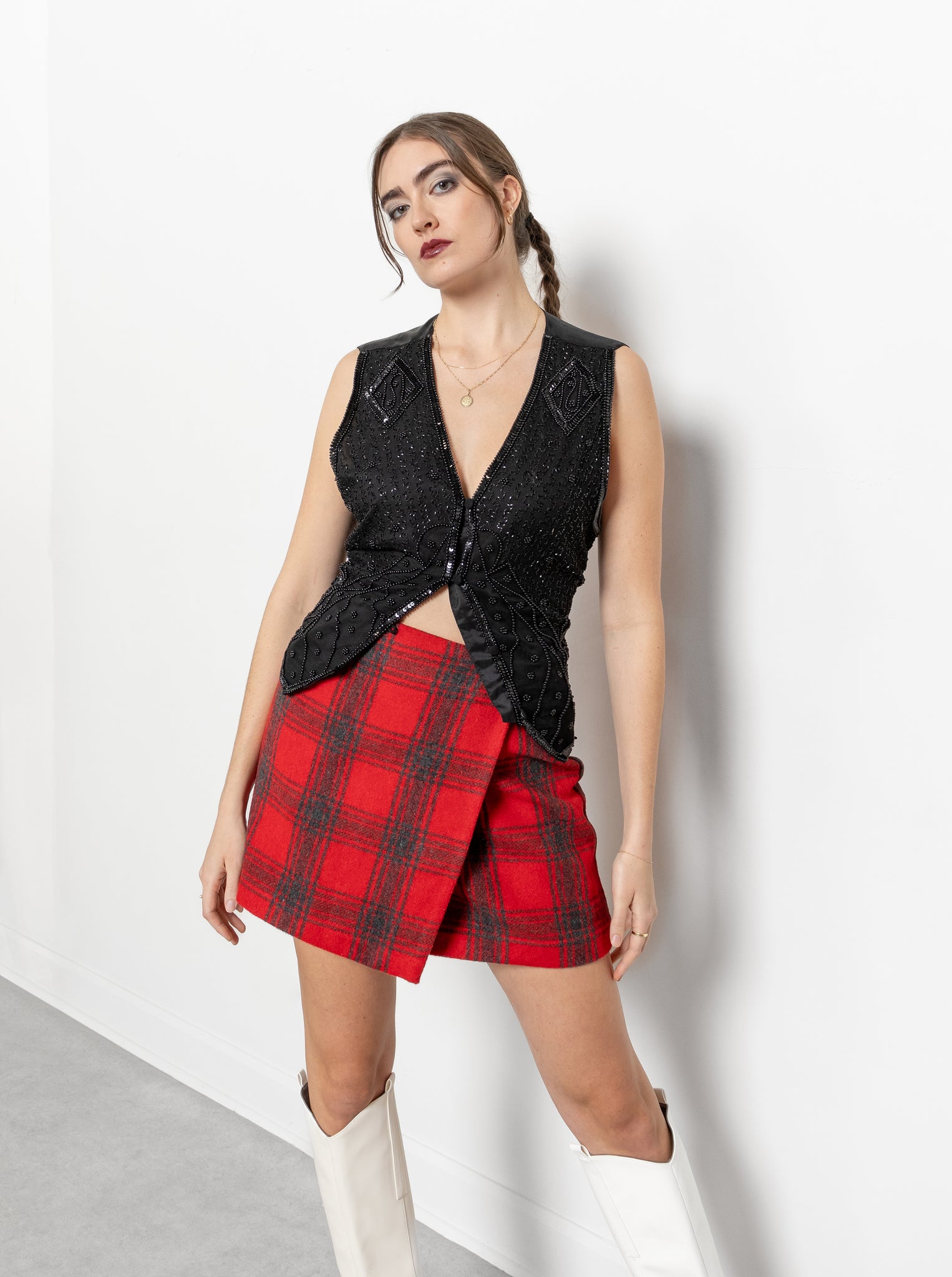 Sequin Silk