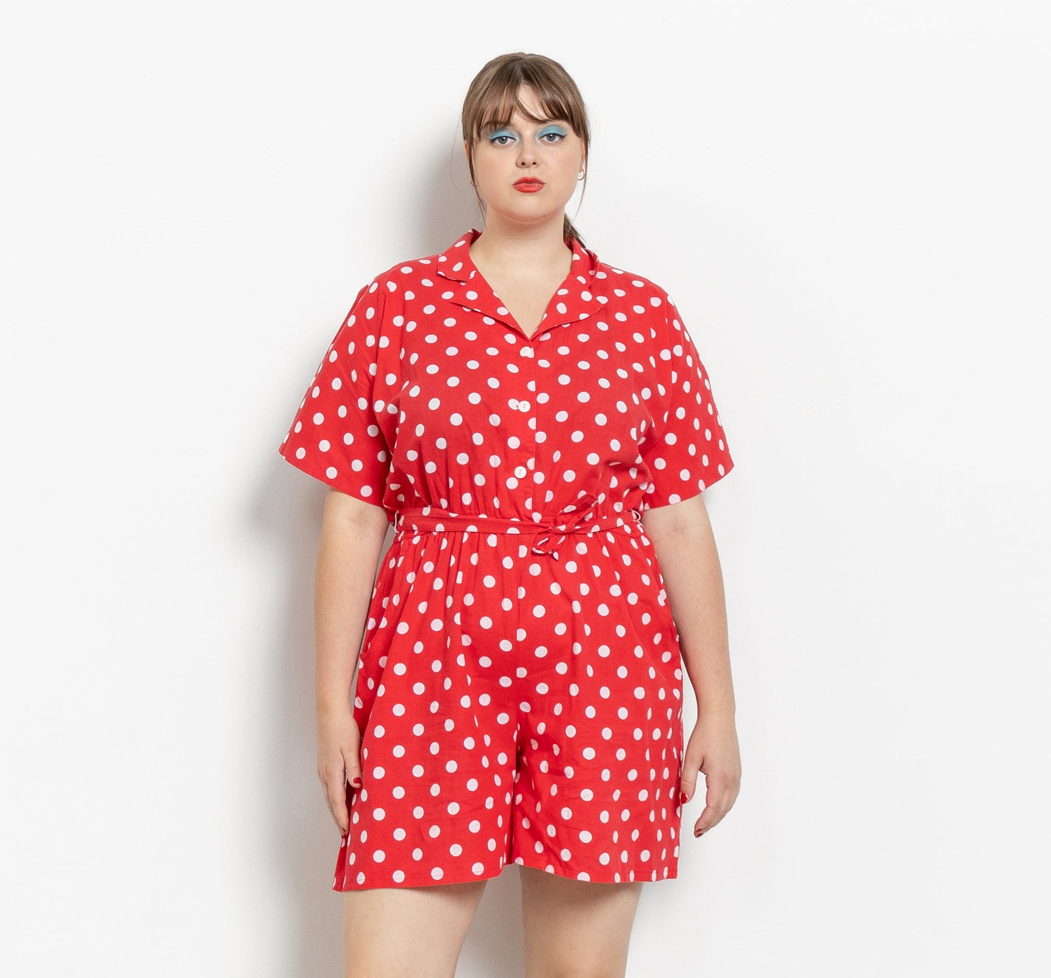 Polka Dot Playsuit