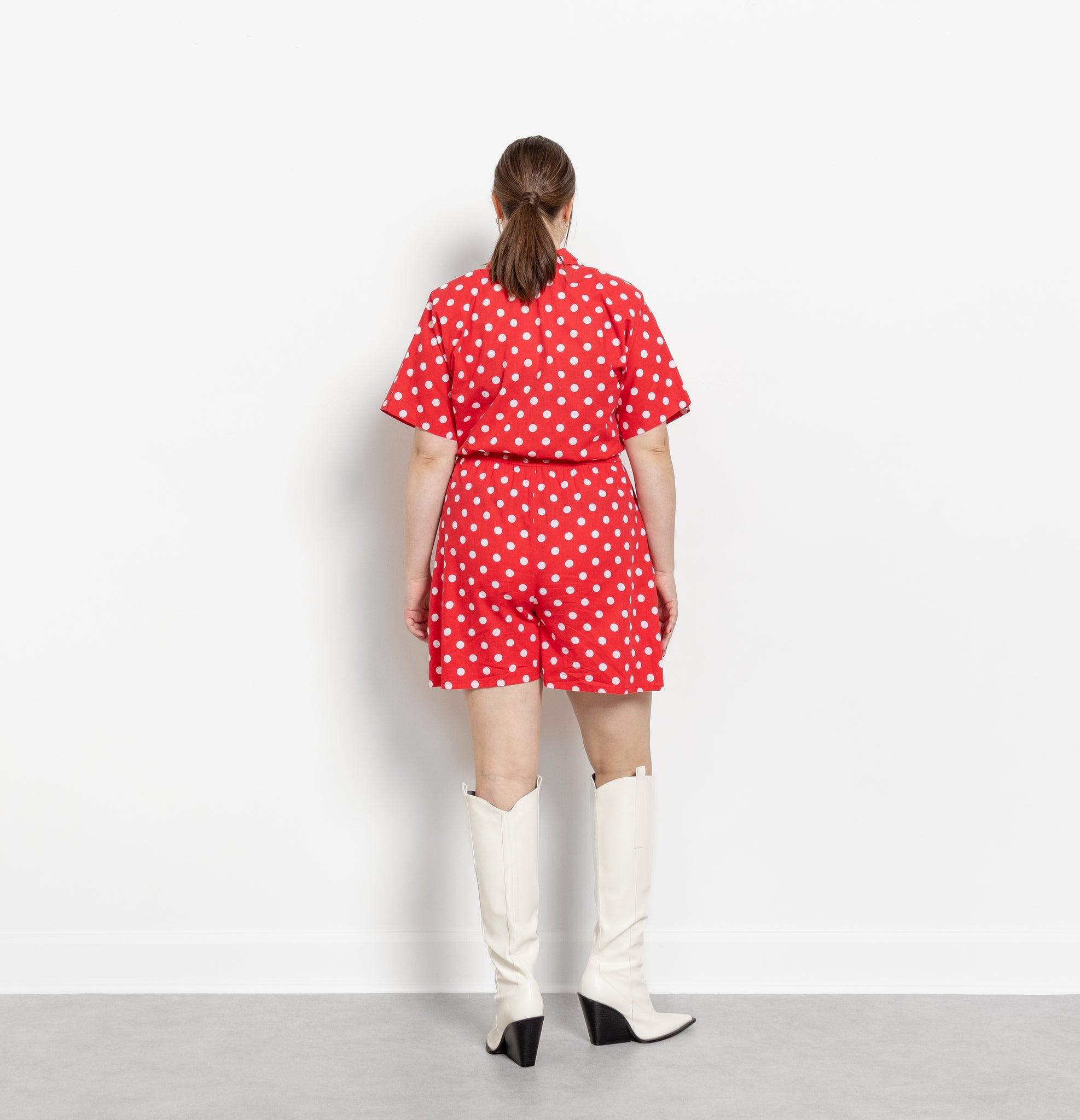 Polka Dot Playsuit