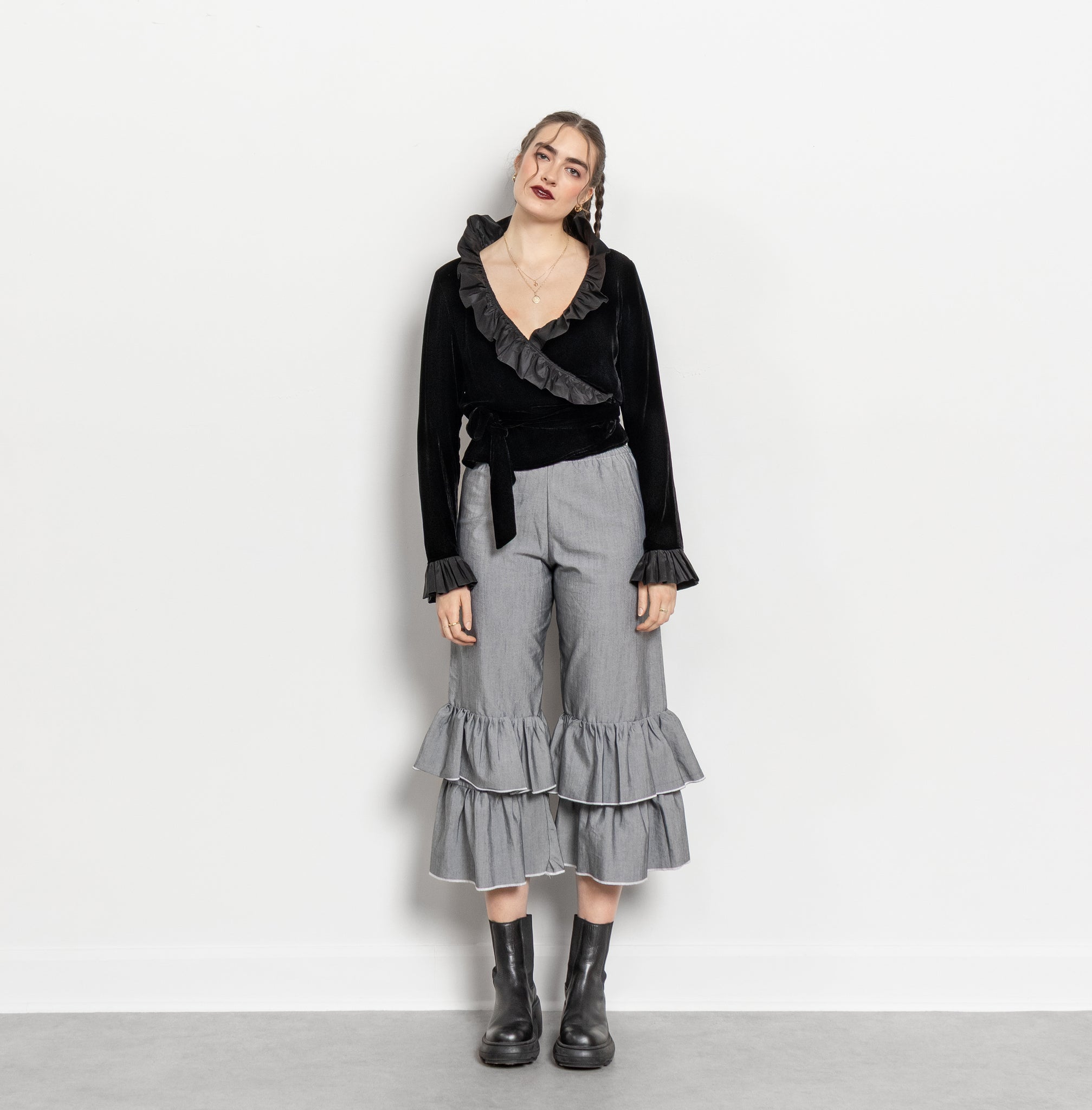 Ruffled Whimsigoth Pants – Better Stay Together