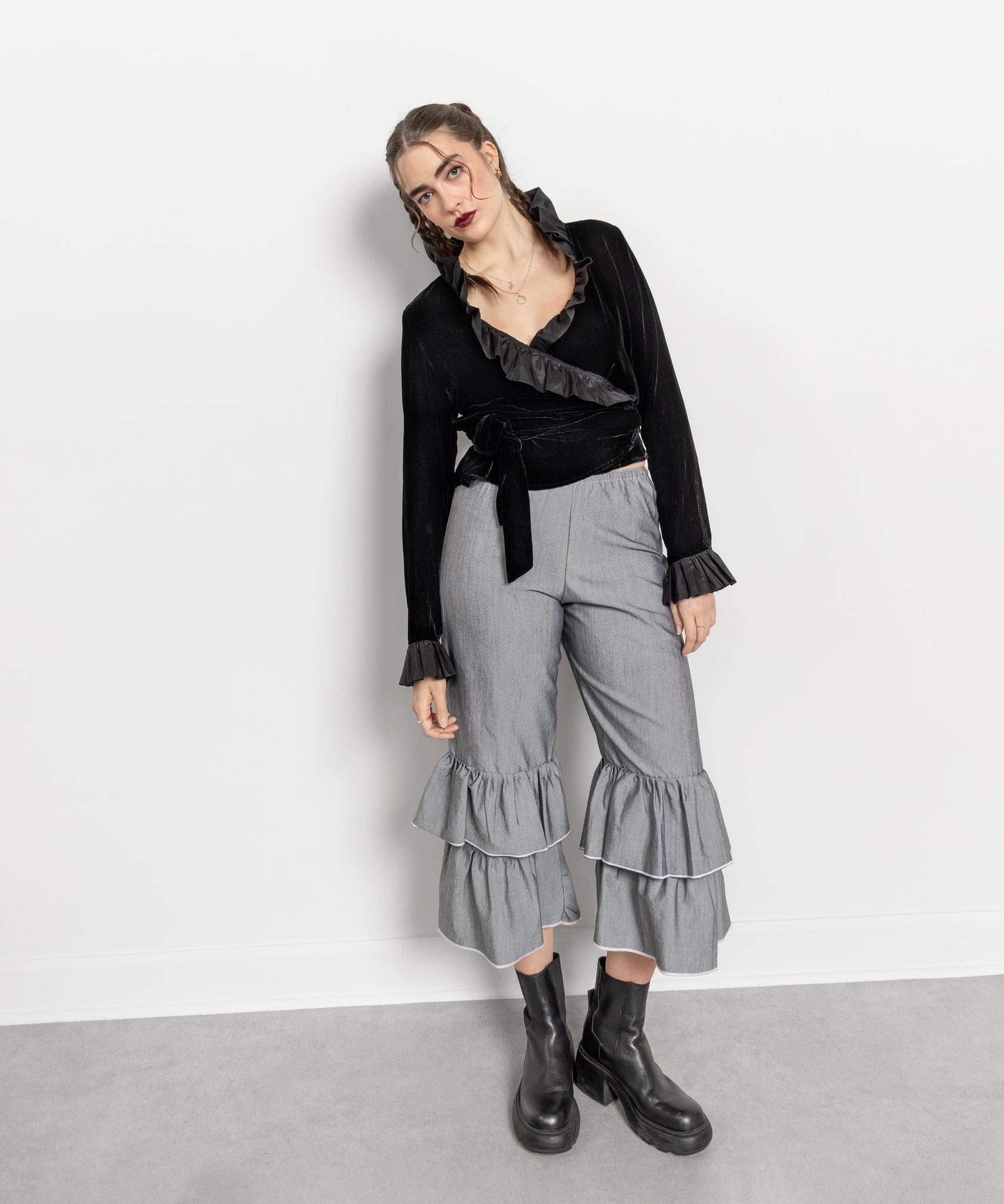 Ruffled Whimsigoth Pants – Better Stay Together