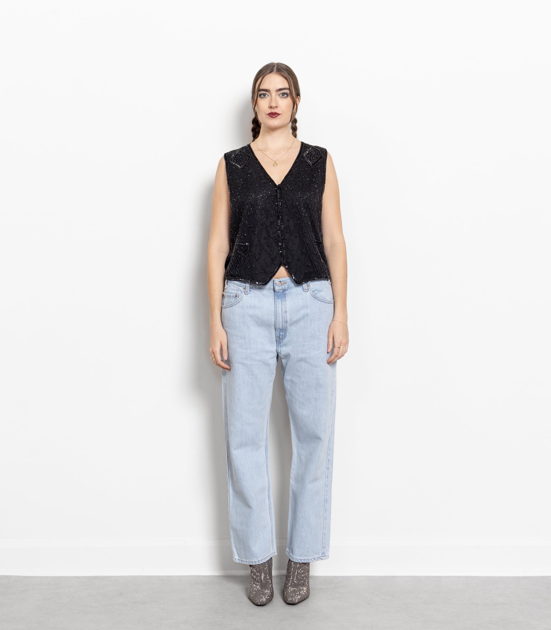 Sequin Silk