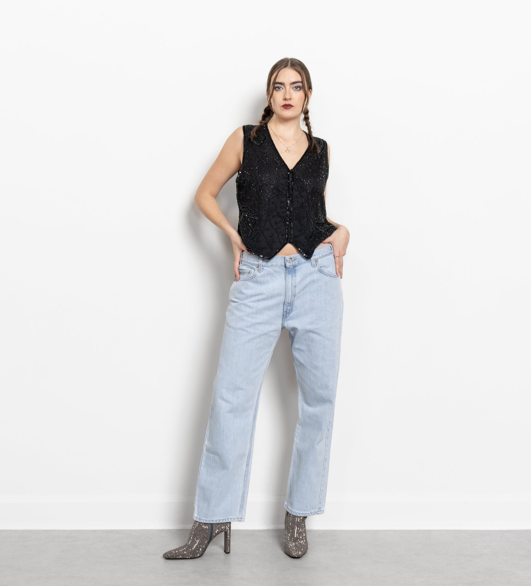 Sequin Silk