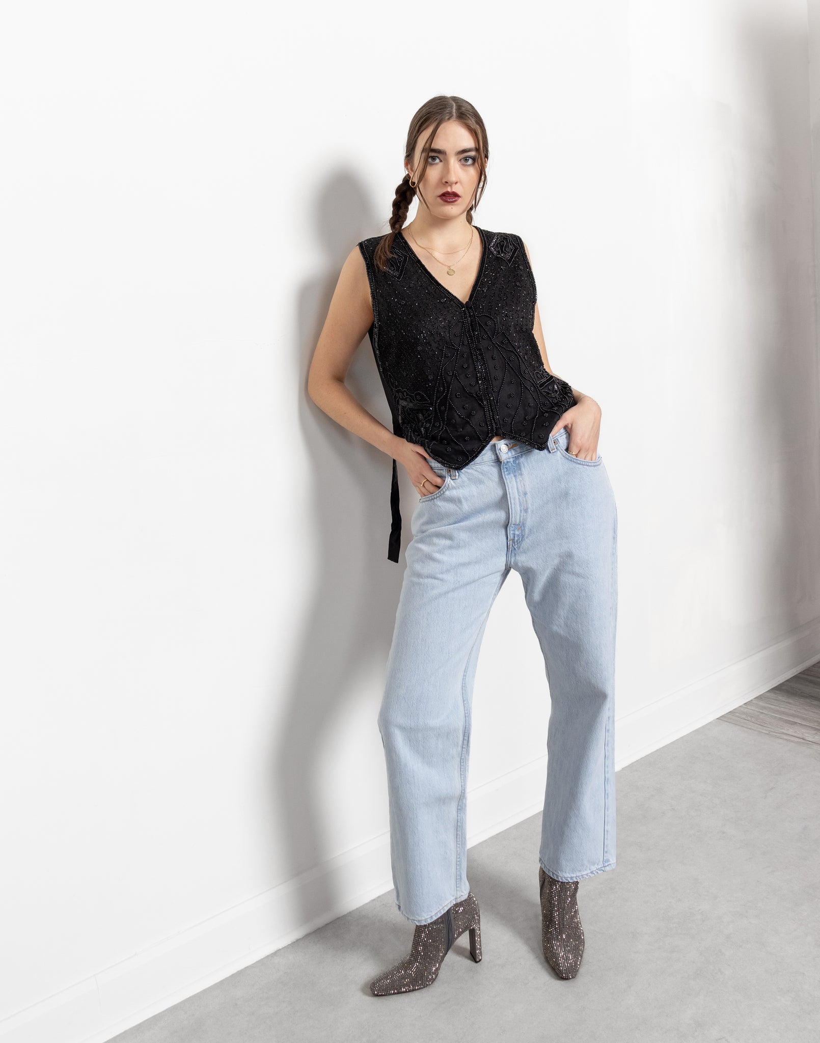 Sequin Silk