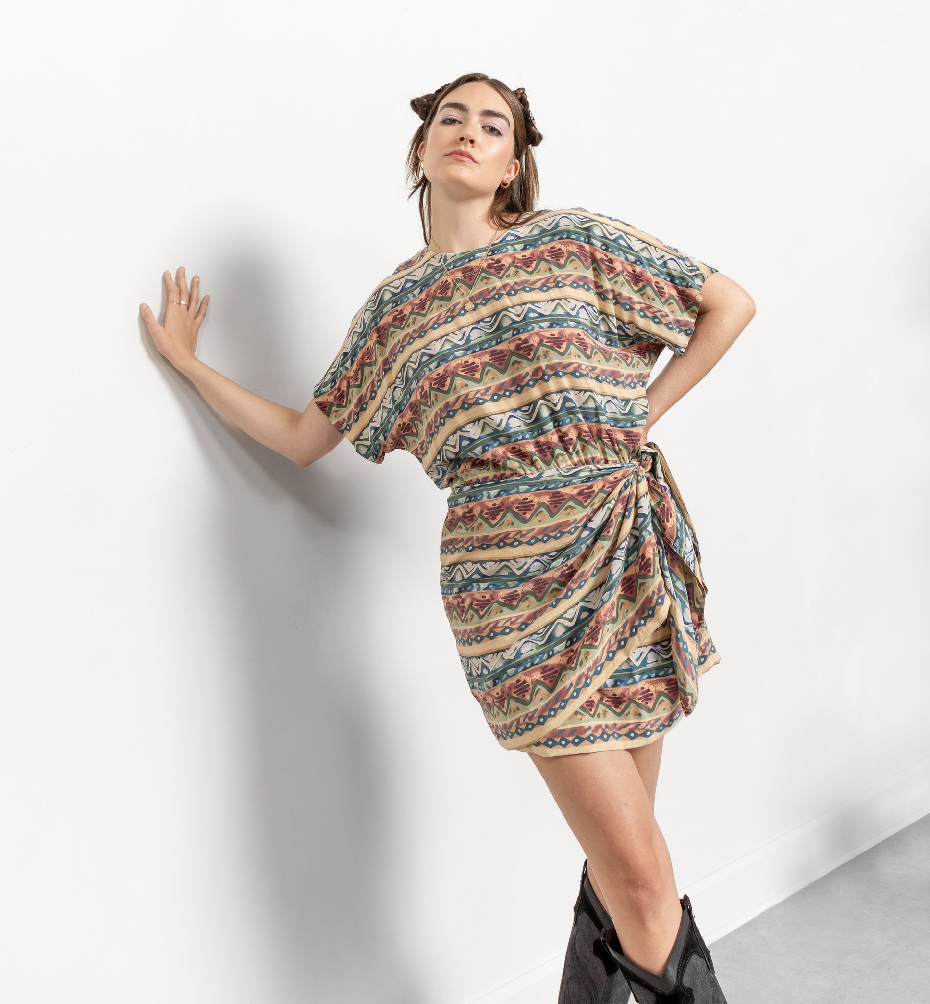 maggy london silk dress Maggy London silk vintage 90s dress size 12